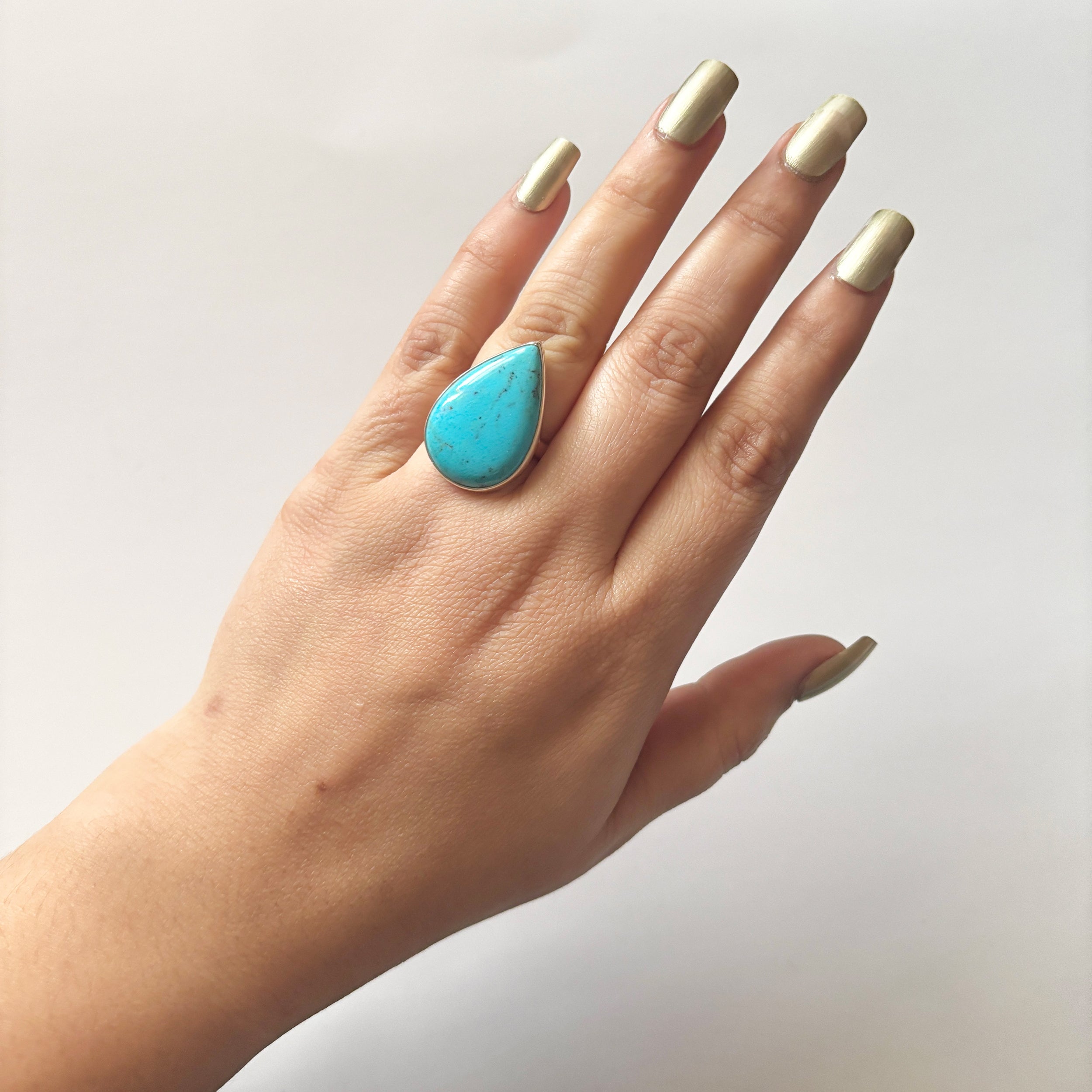 Turquoise Ring-(TRQ-2-22)