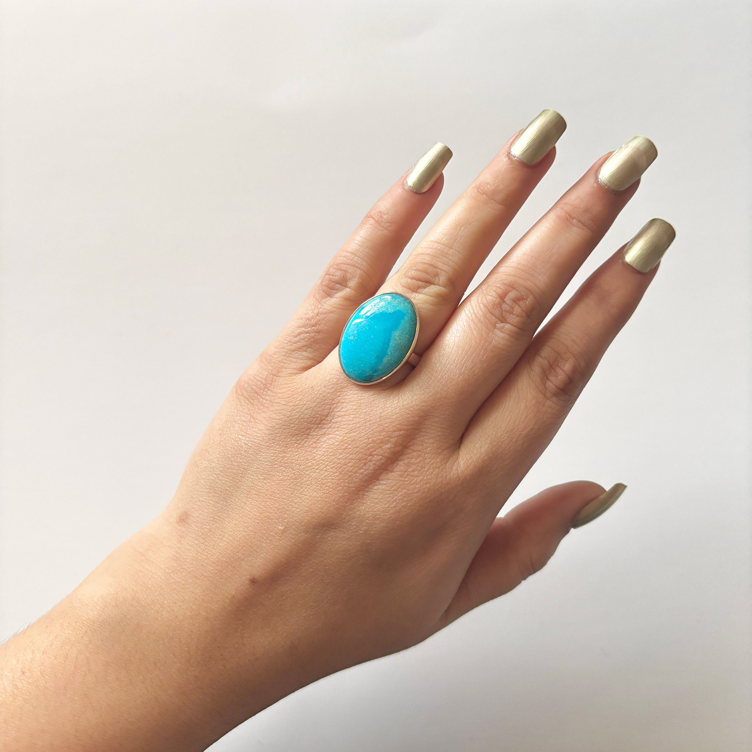 Turquoise Ring-(TRQ-2-24)