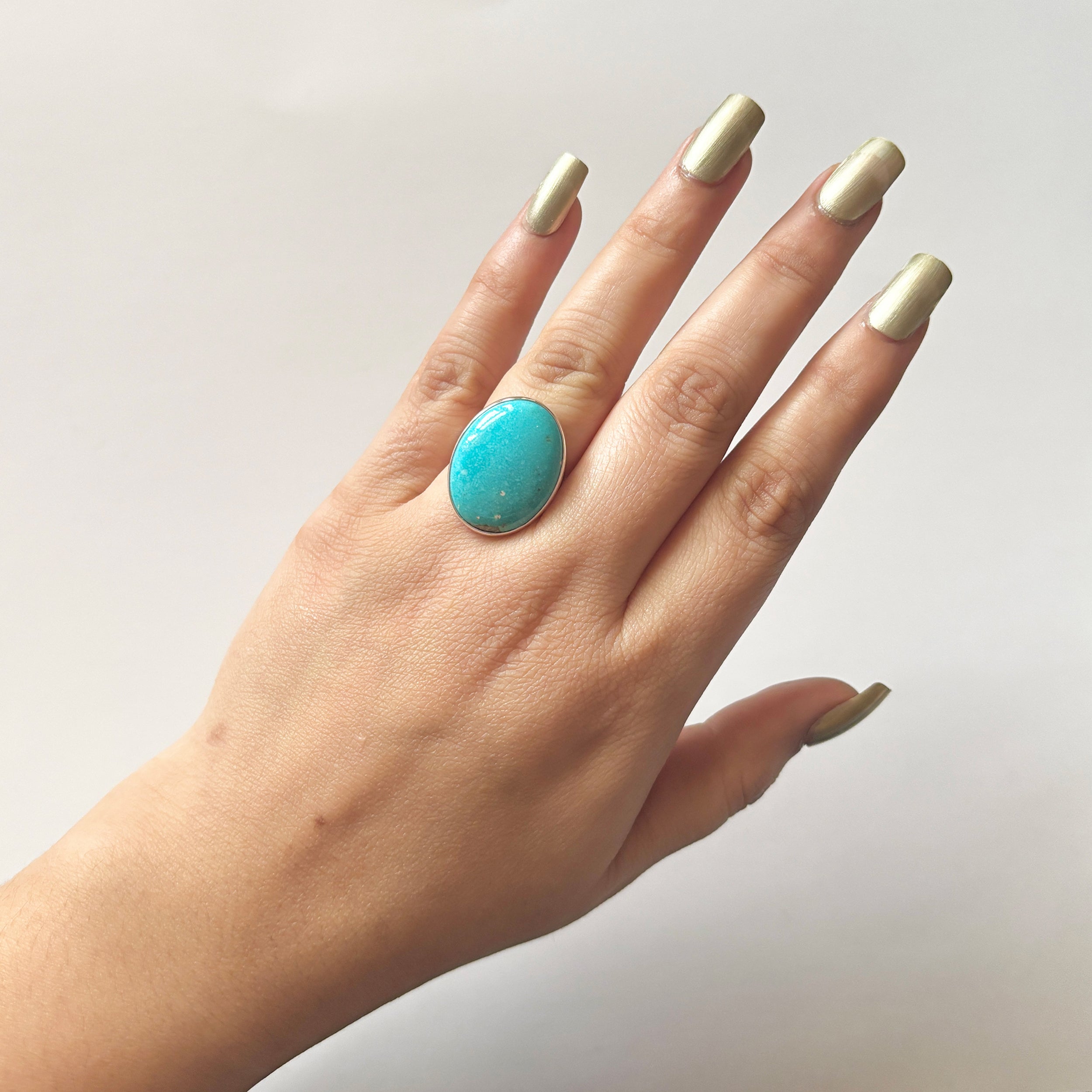 Turquoise Ring-(TRQ-2-25)