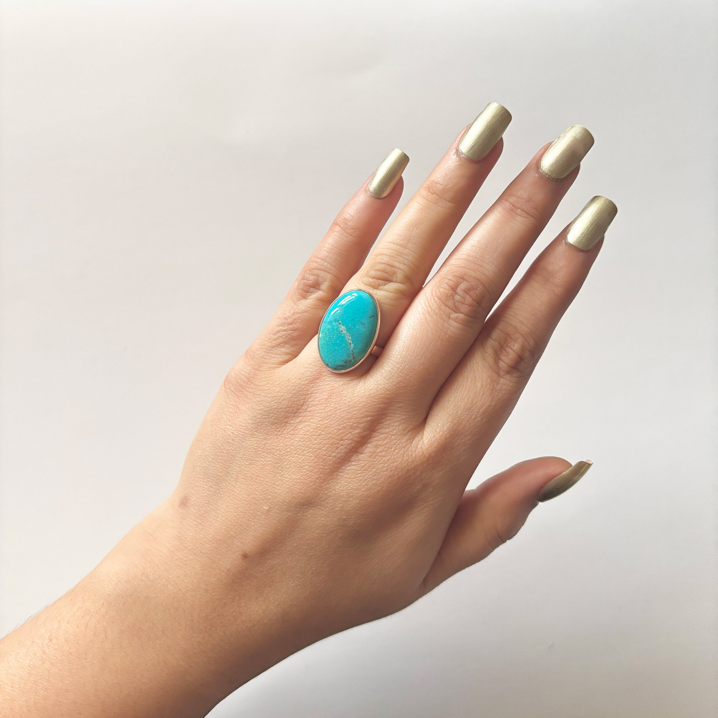 Turquoise Ring-(TRQ-2-26)