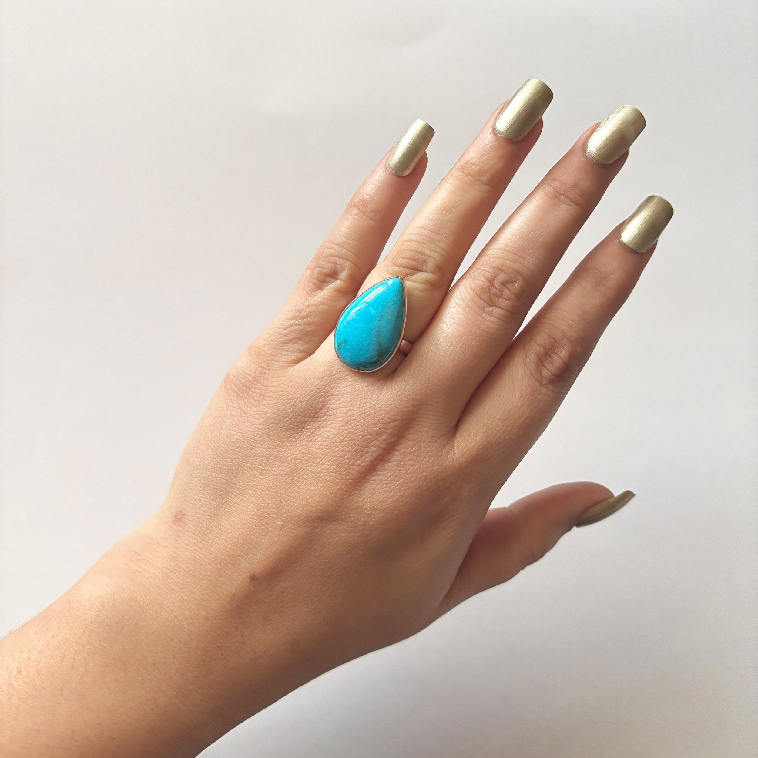 Turquoise Ring-(TRQ-2-28)