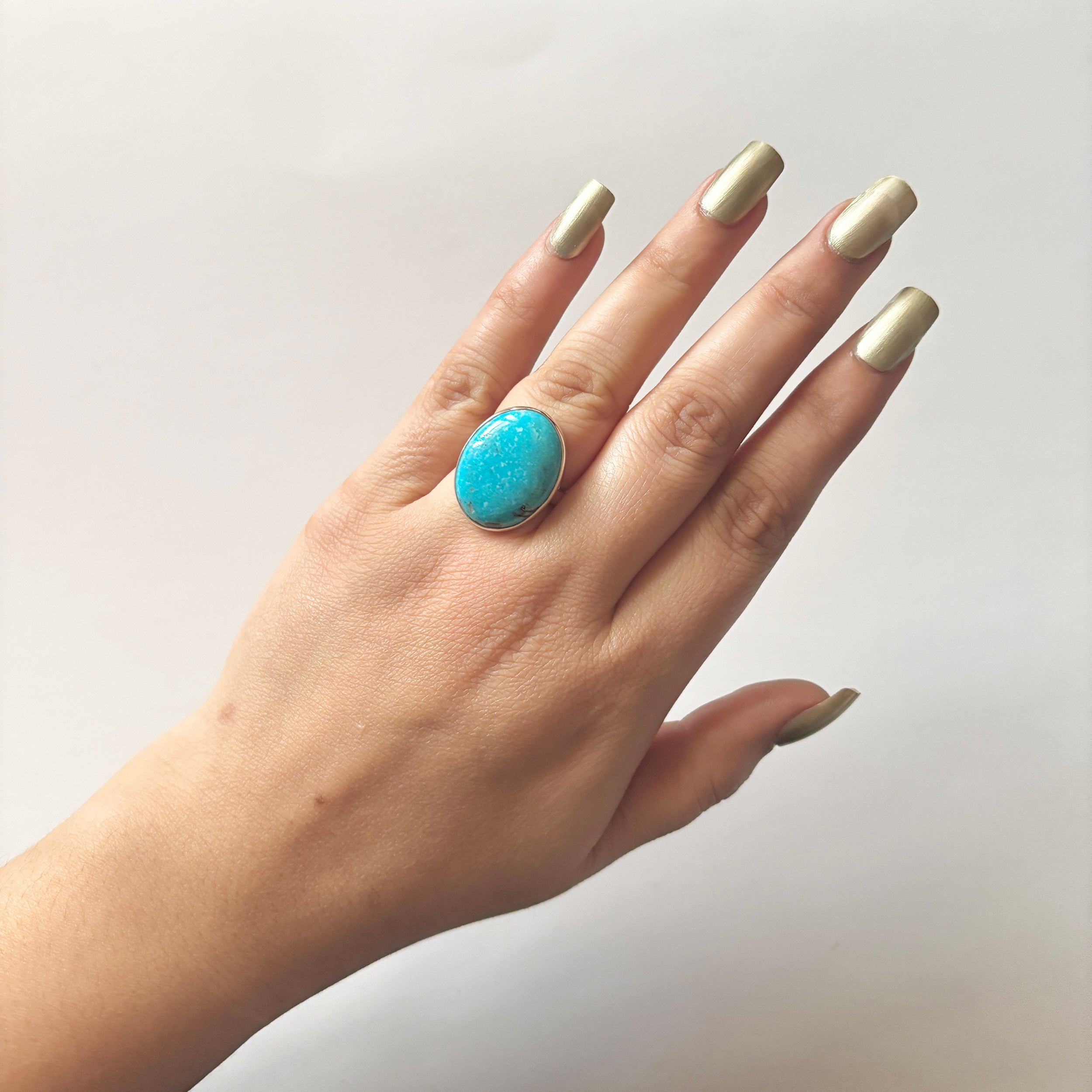 Turquoise Ring-(TRQ-2-29)
