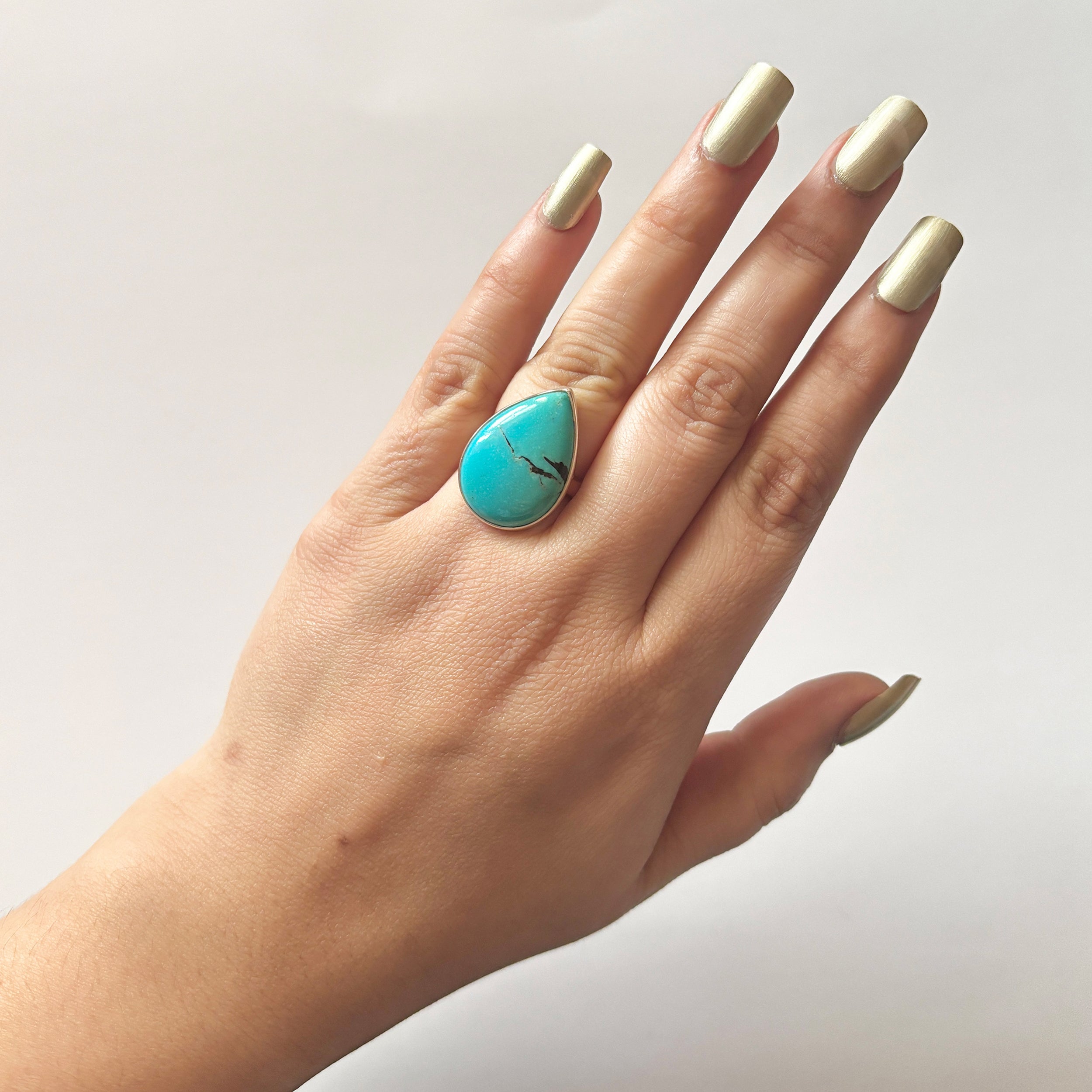 Turquoise Ring-(TRQ-2-30)
