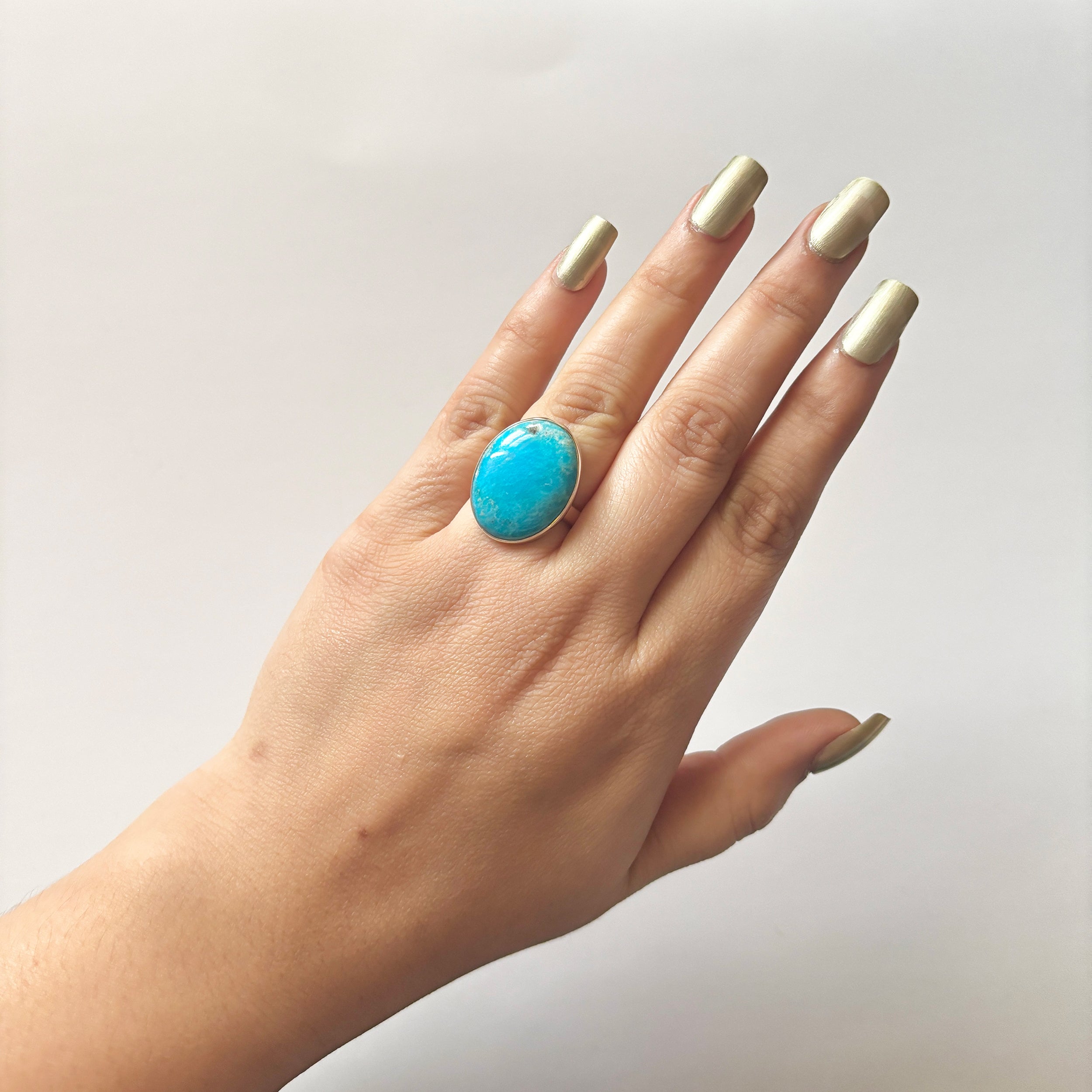 Turquoise Ring-(TRQ-2-34)