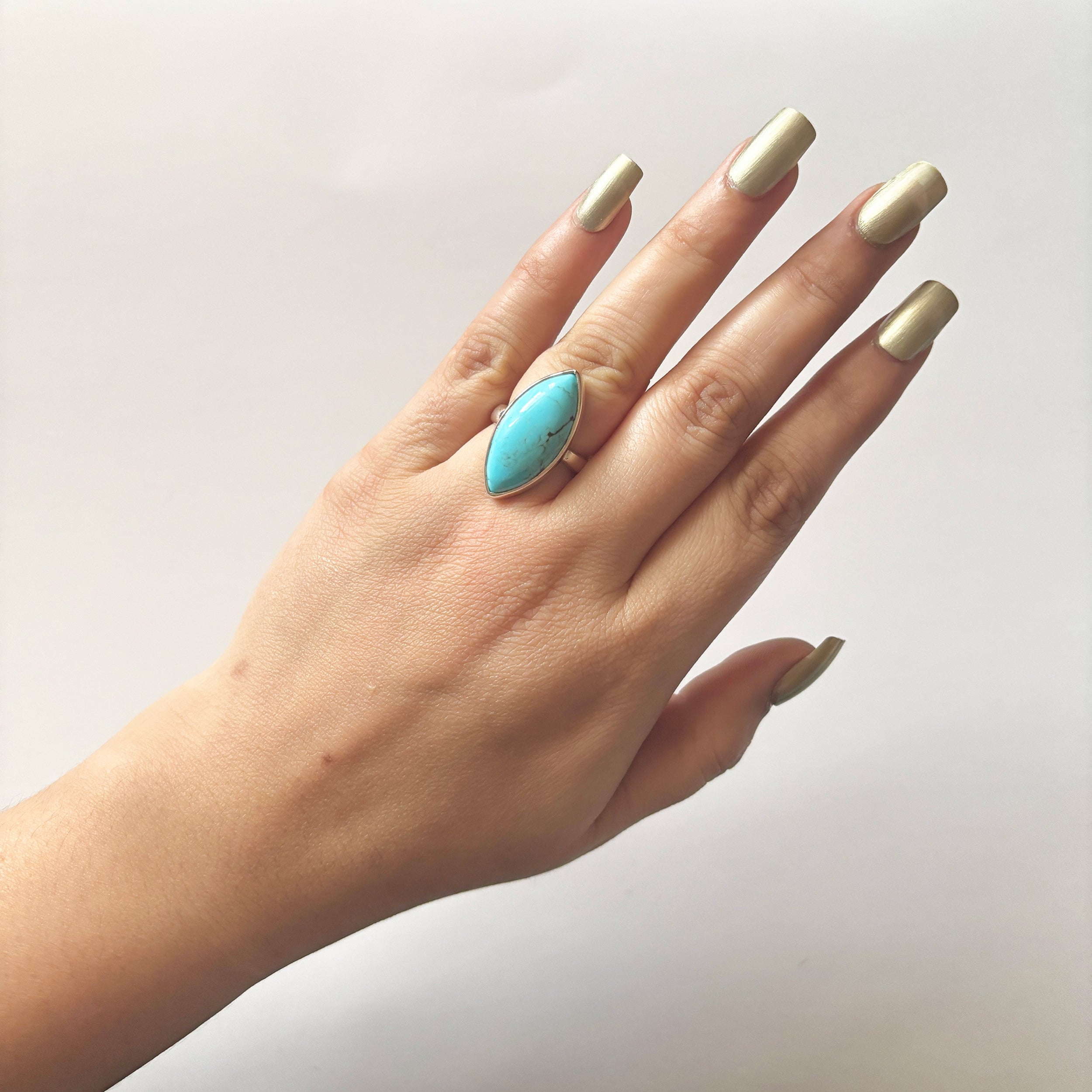 Turquoise Ring-(TRQ-2-37)