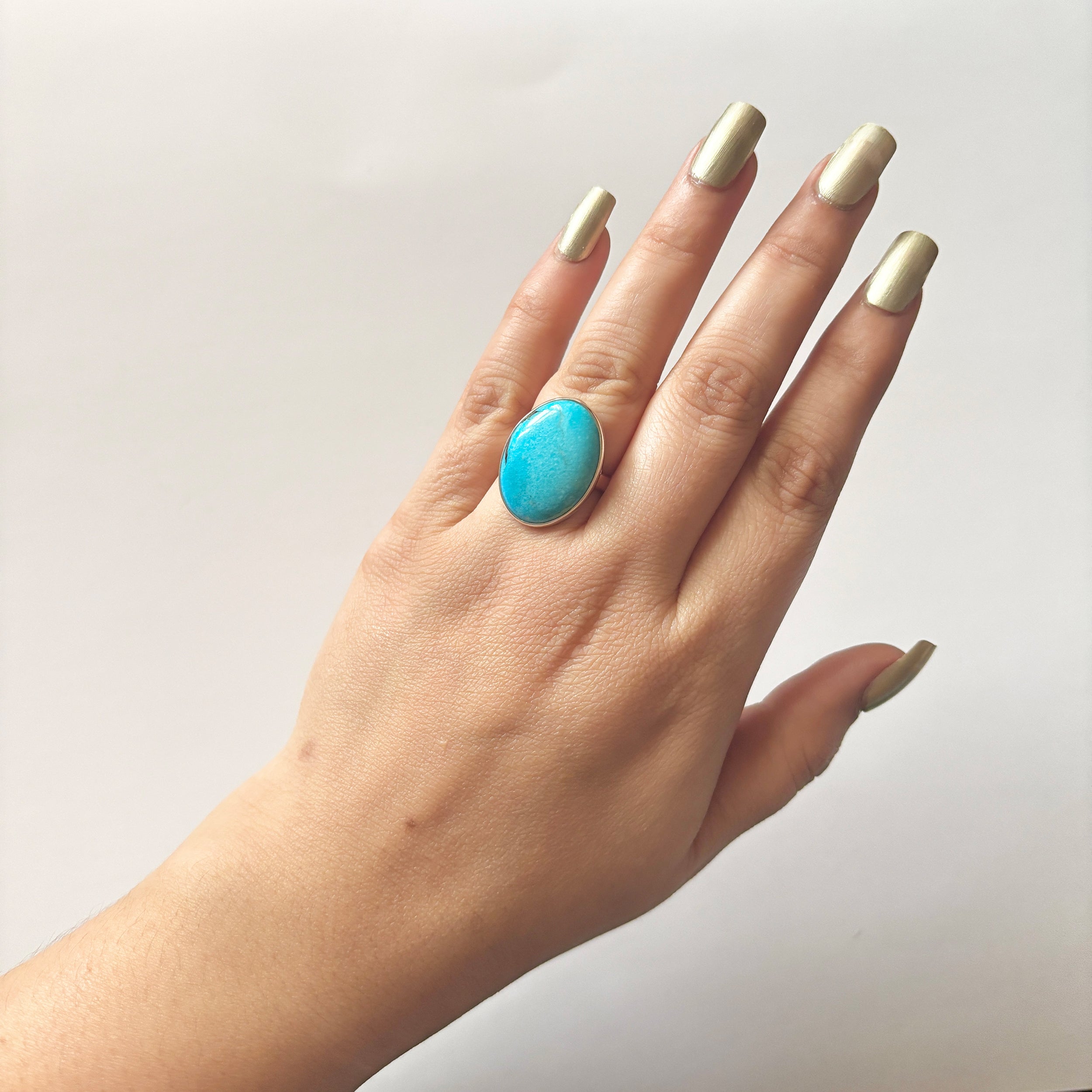 Turquoise Ring-(TRQ-2-39)