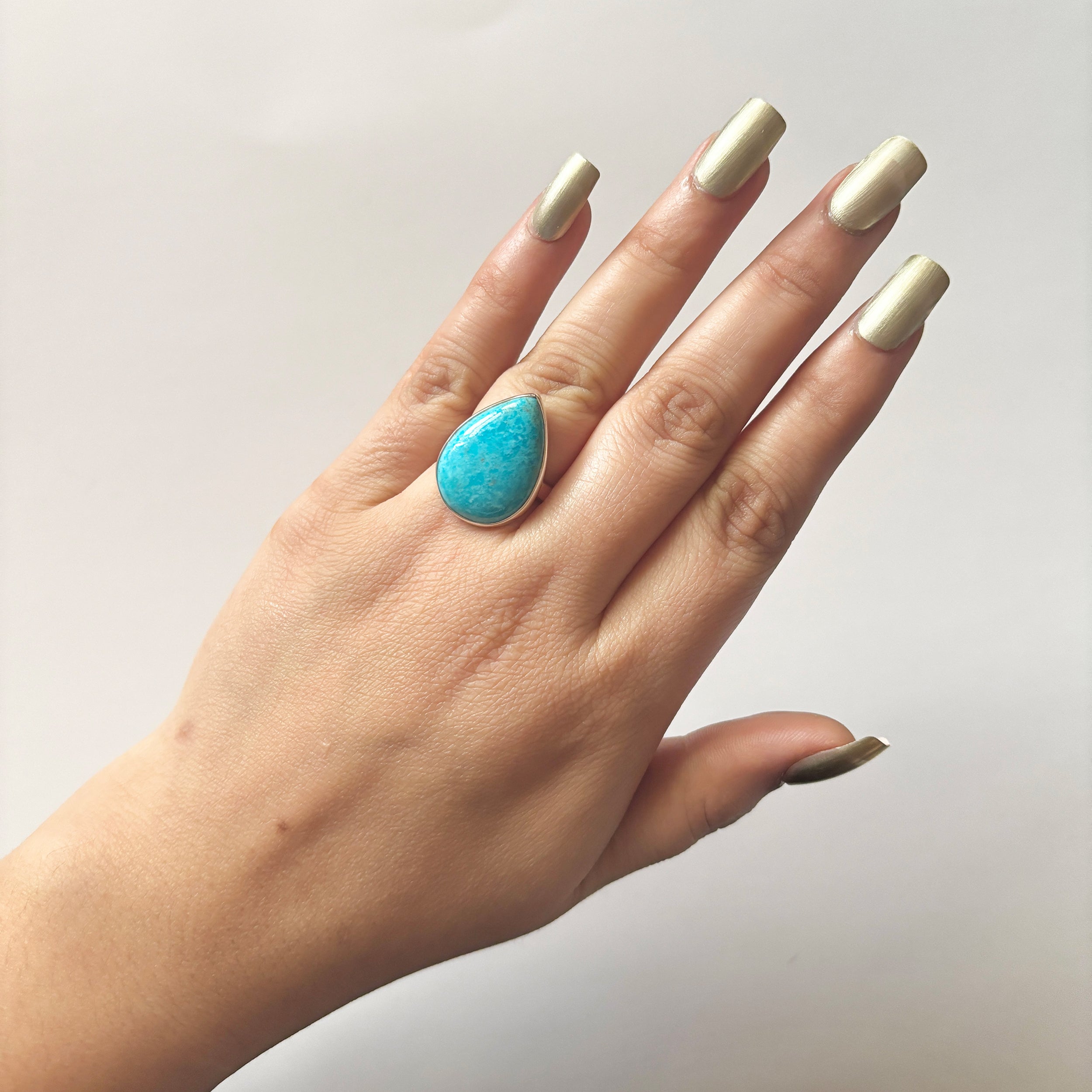 Turquoise Ring-(TRQ-2-4)