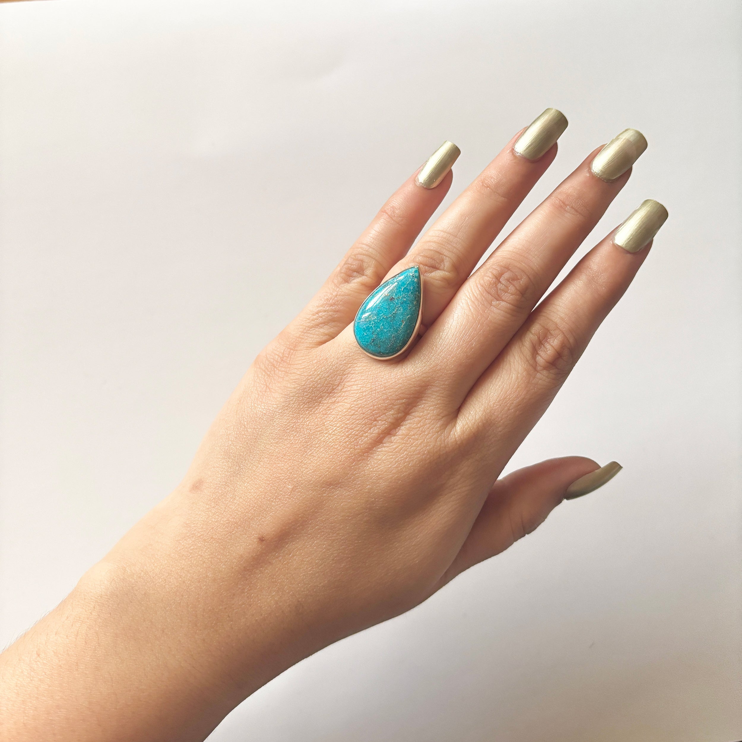 Turquoise Ring-(TRQ-2-40)