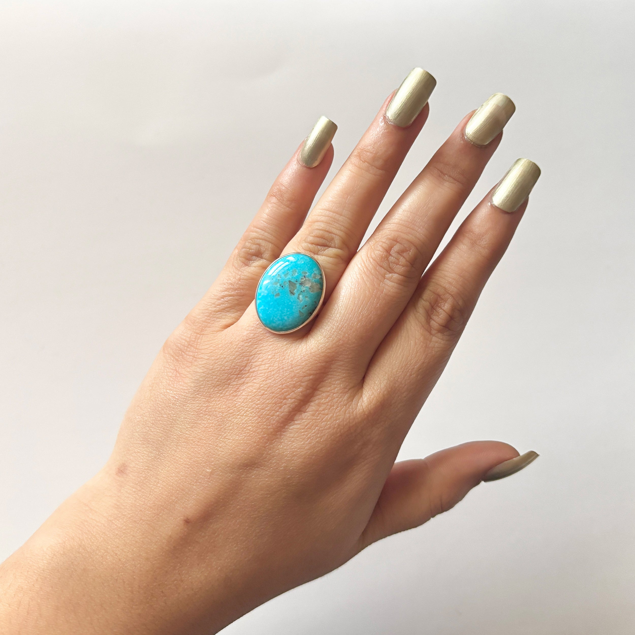 Turquoise Ring-(TRQ-2-41)
