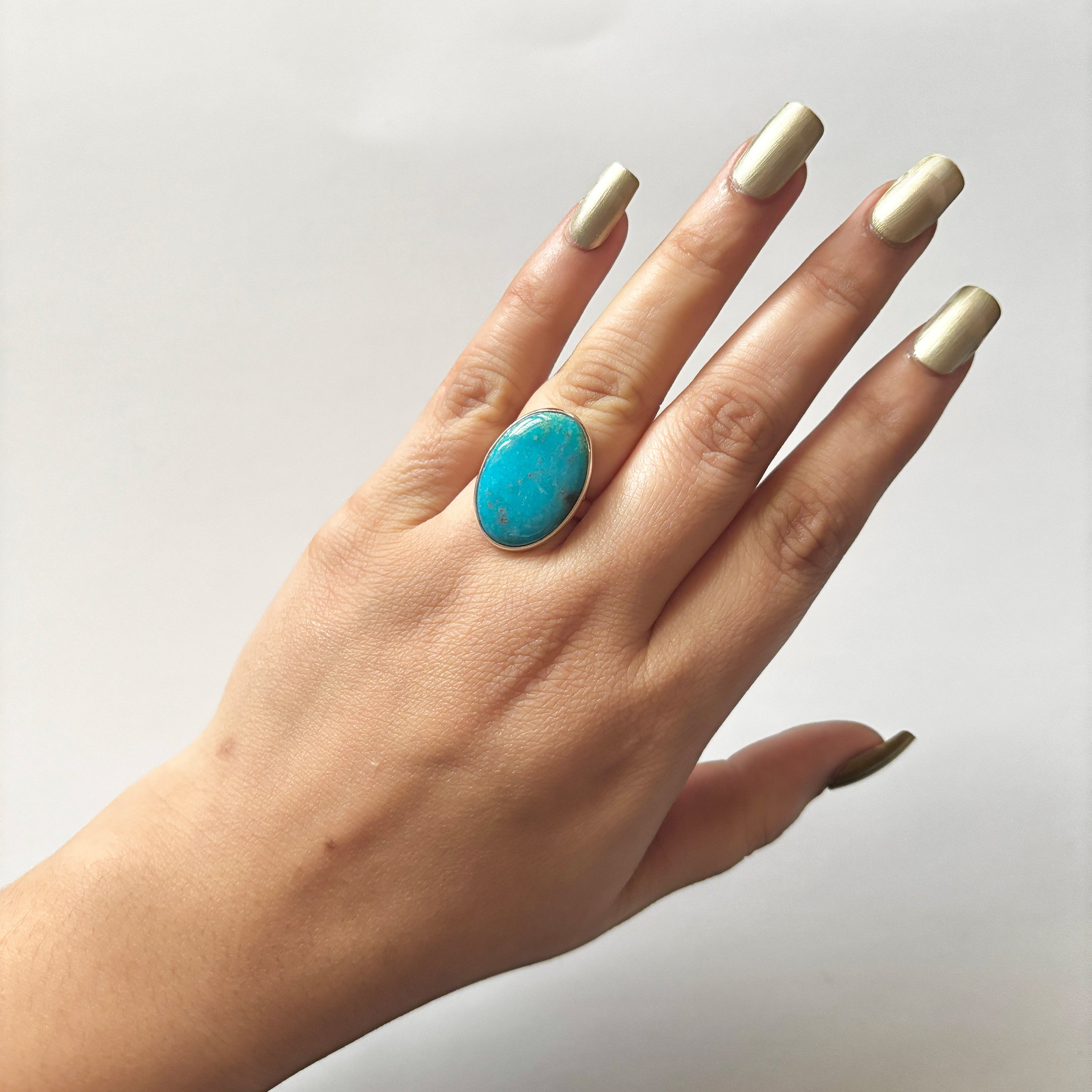 Turquoise Ring-(TRQ-2-5)