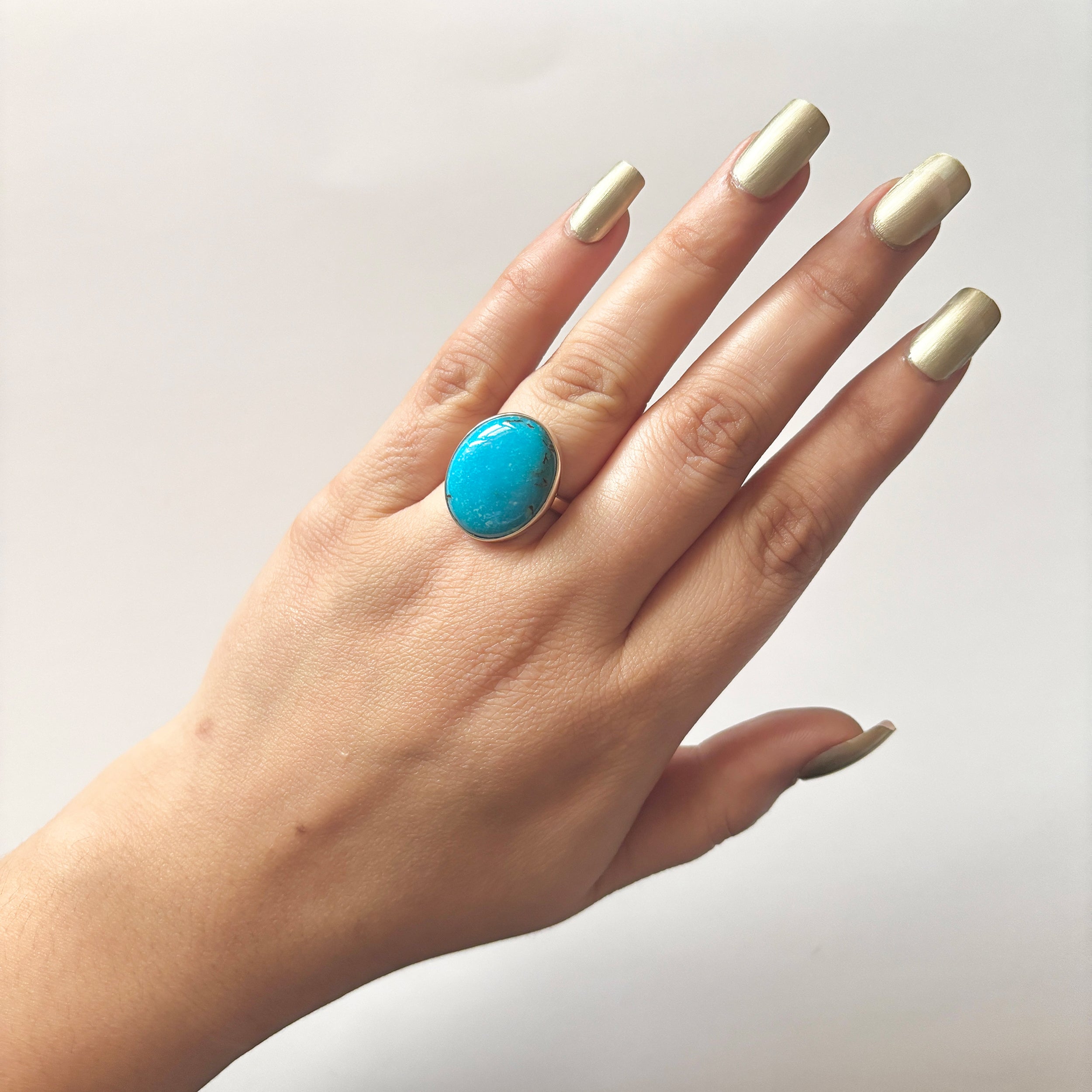 Turquoise Ring-(TRQ-2-6)