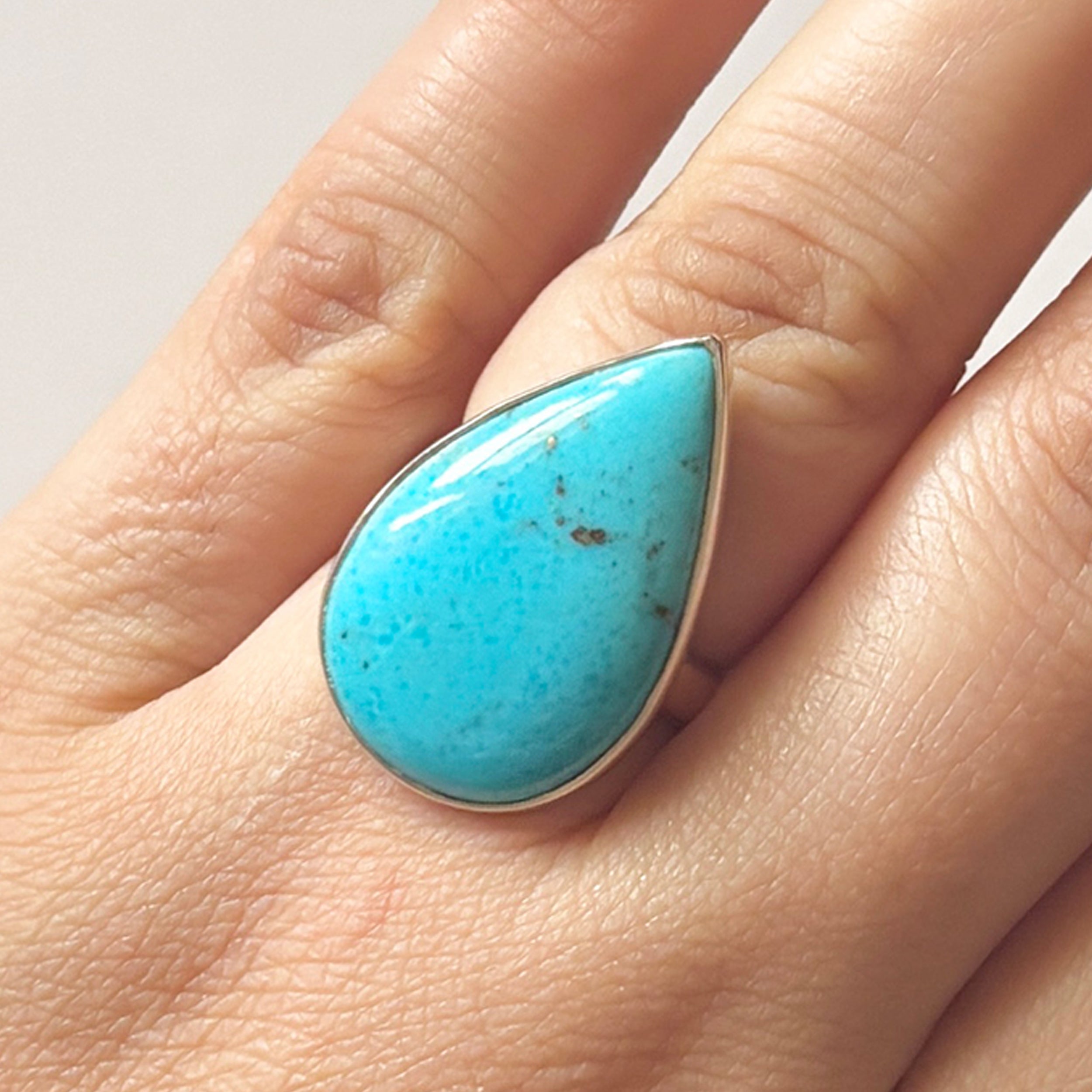 Turquoise Ring-(TRQ-2-8)