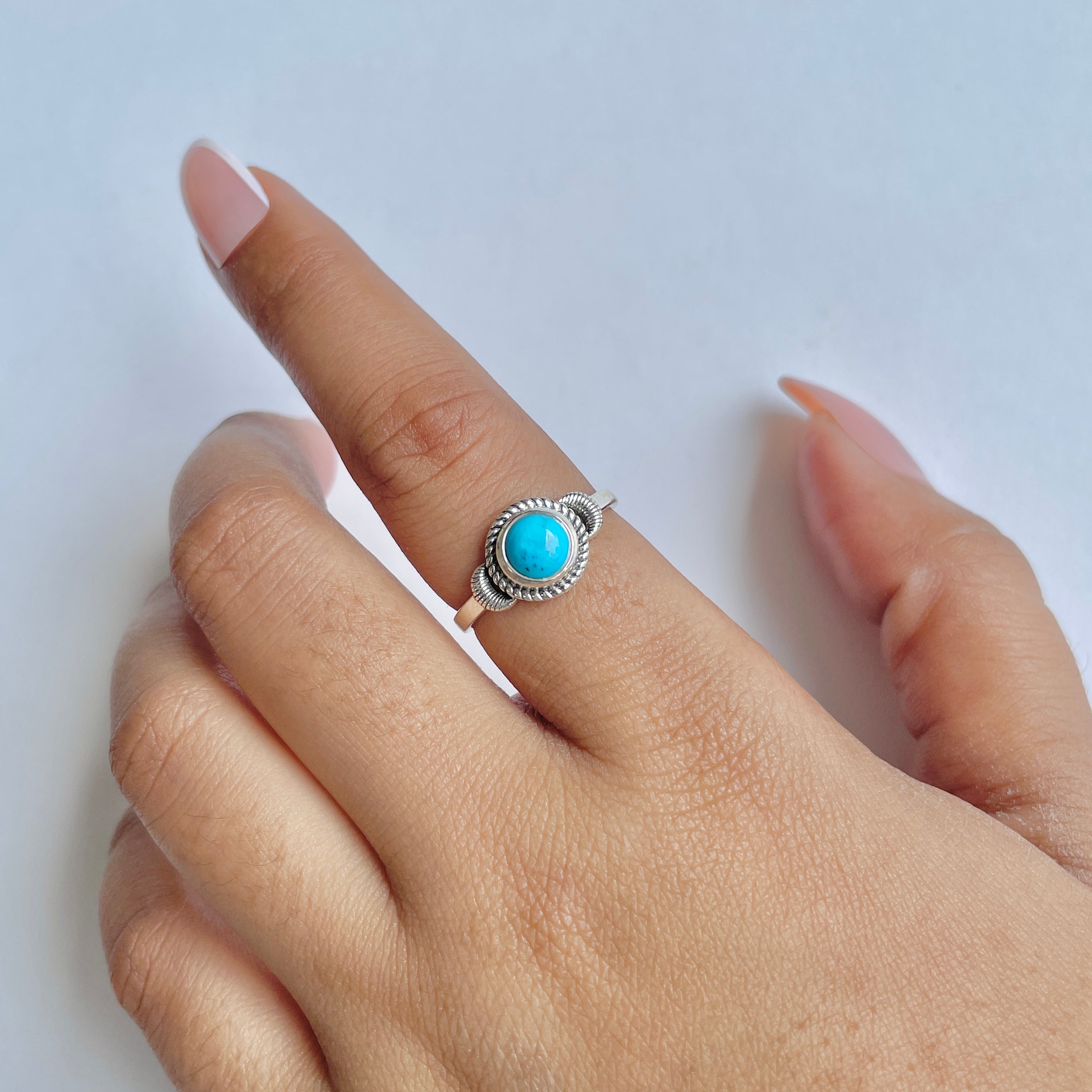 Turquoise Ring-(TRQ-RDR-1283.)