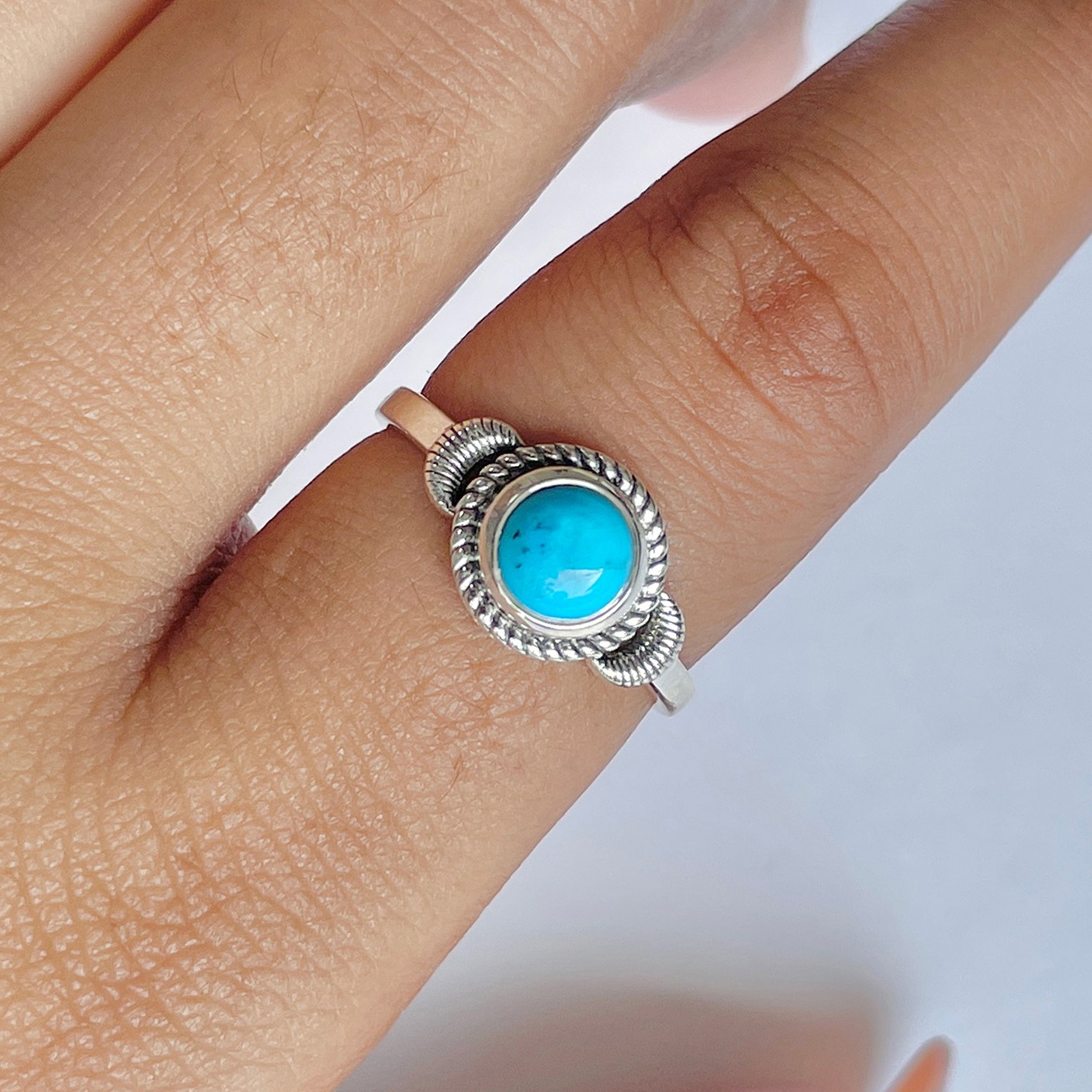 Turquoise Ring-(TRQ-RDR-1283.)