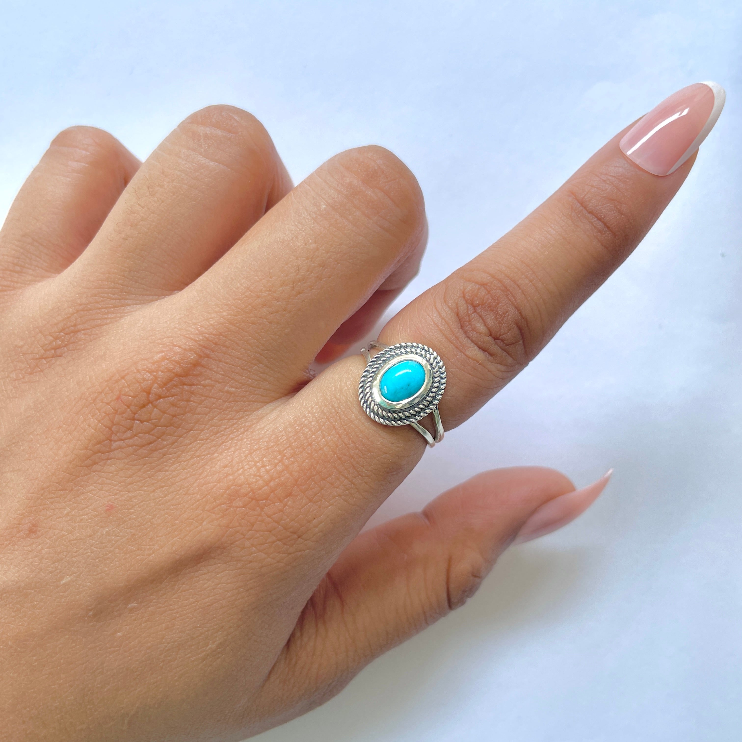 Turquoise Ring-(TRQ-RDR-1308.)