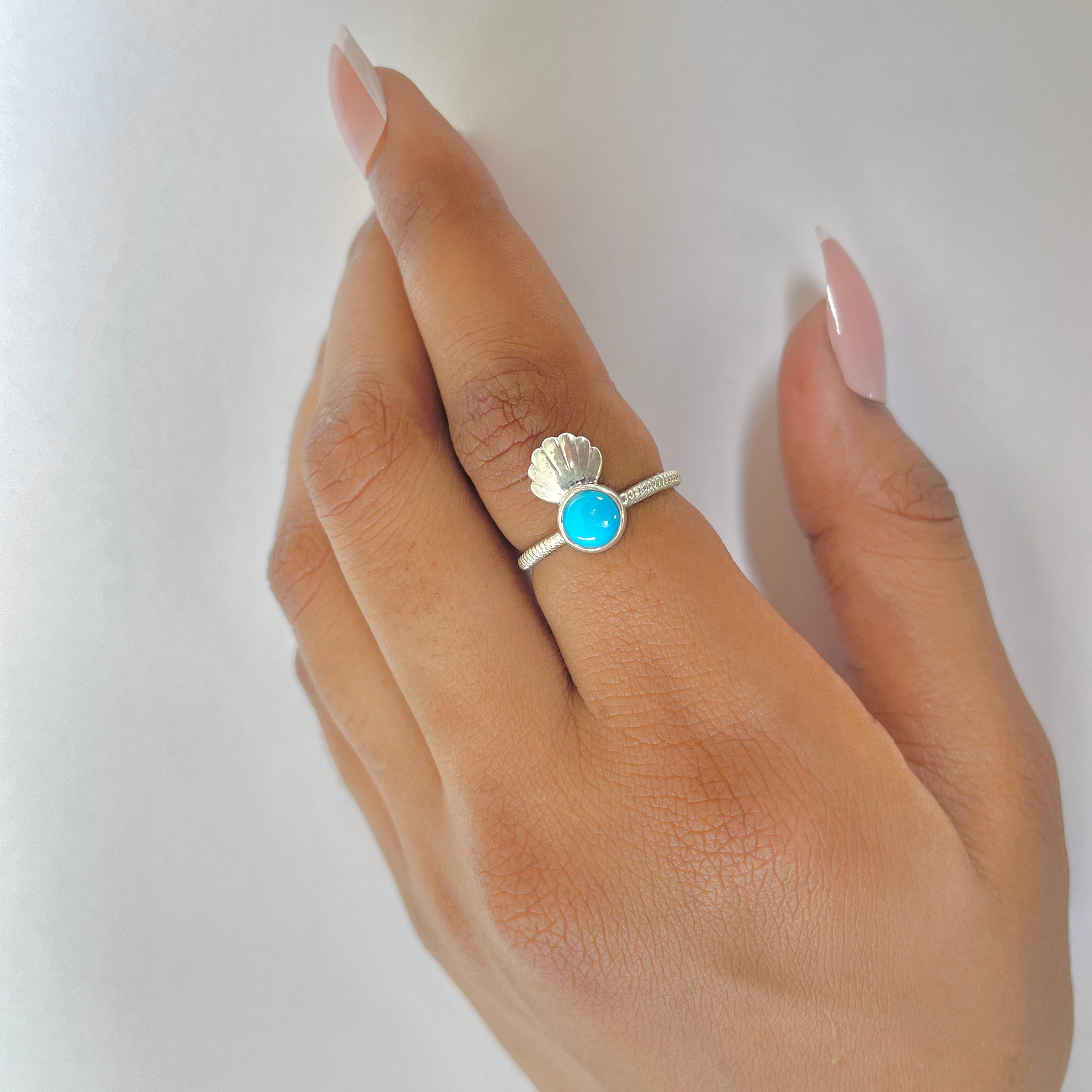 Turquoise Ring-(TRQ-RDR-1323.)