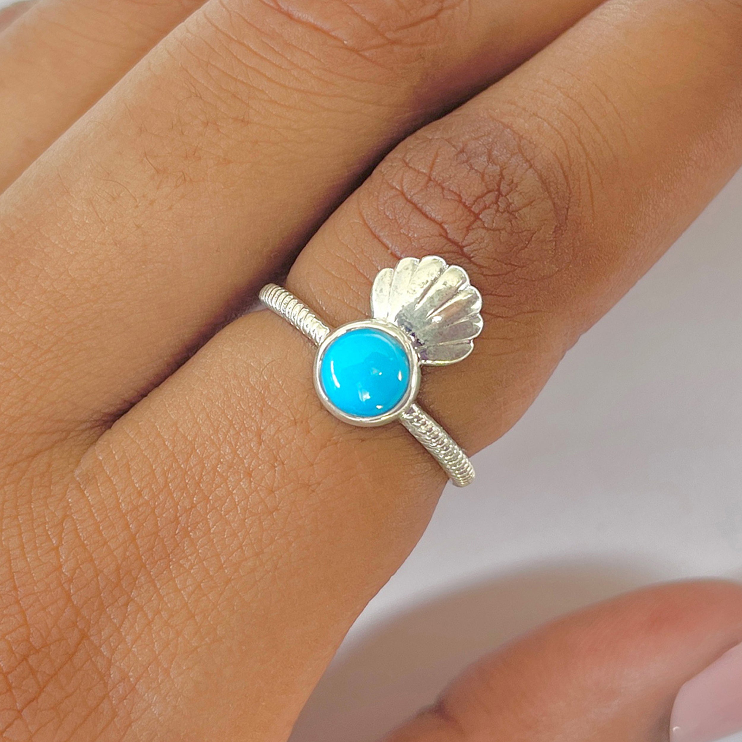 Turquoise Ring-(TRQ-RDR-1323.)
