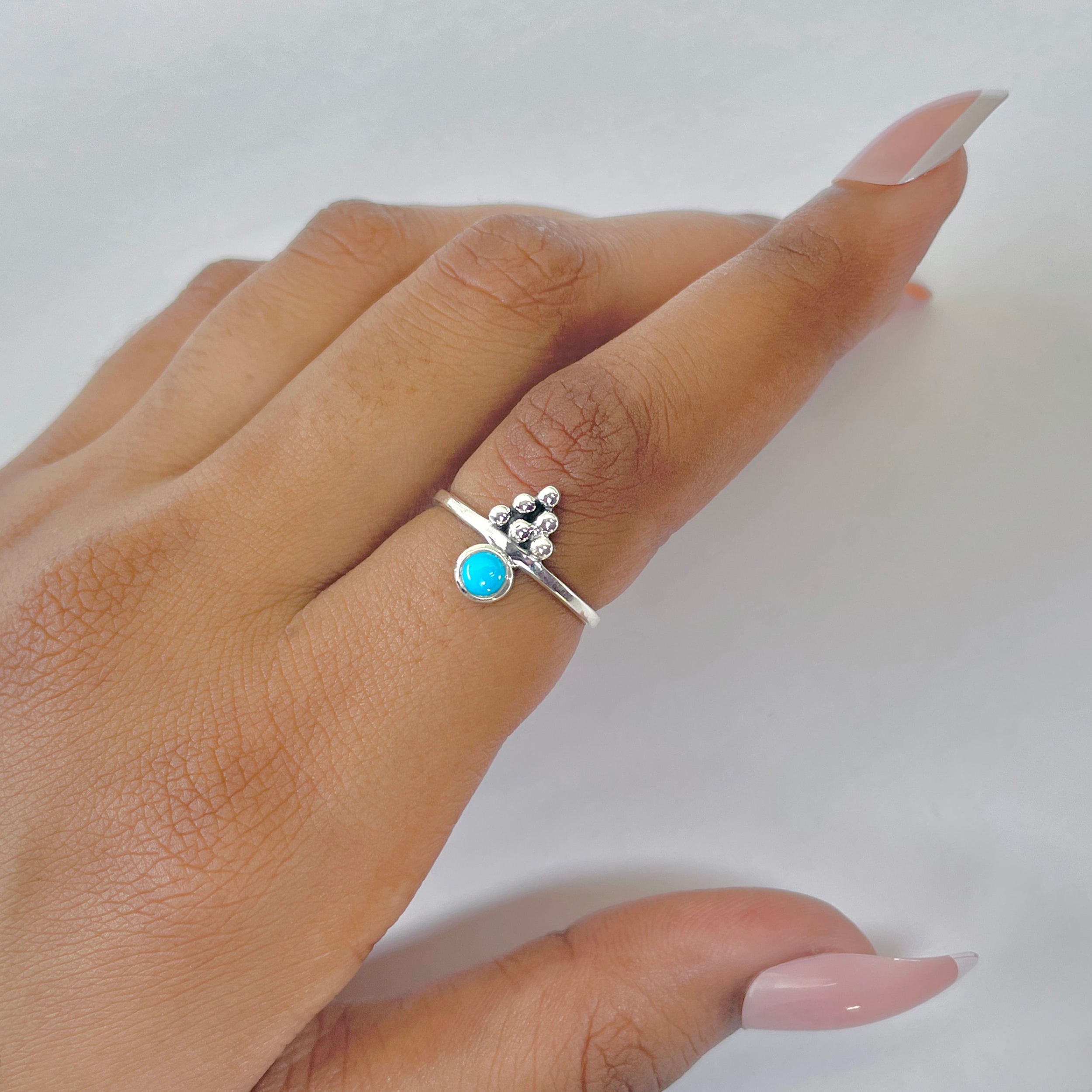 Turquoise Ring-(TRQ-RDR-1332.)