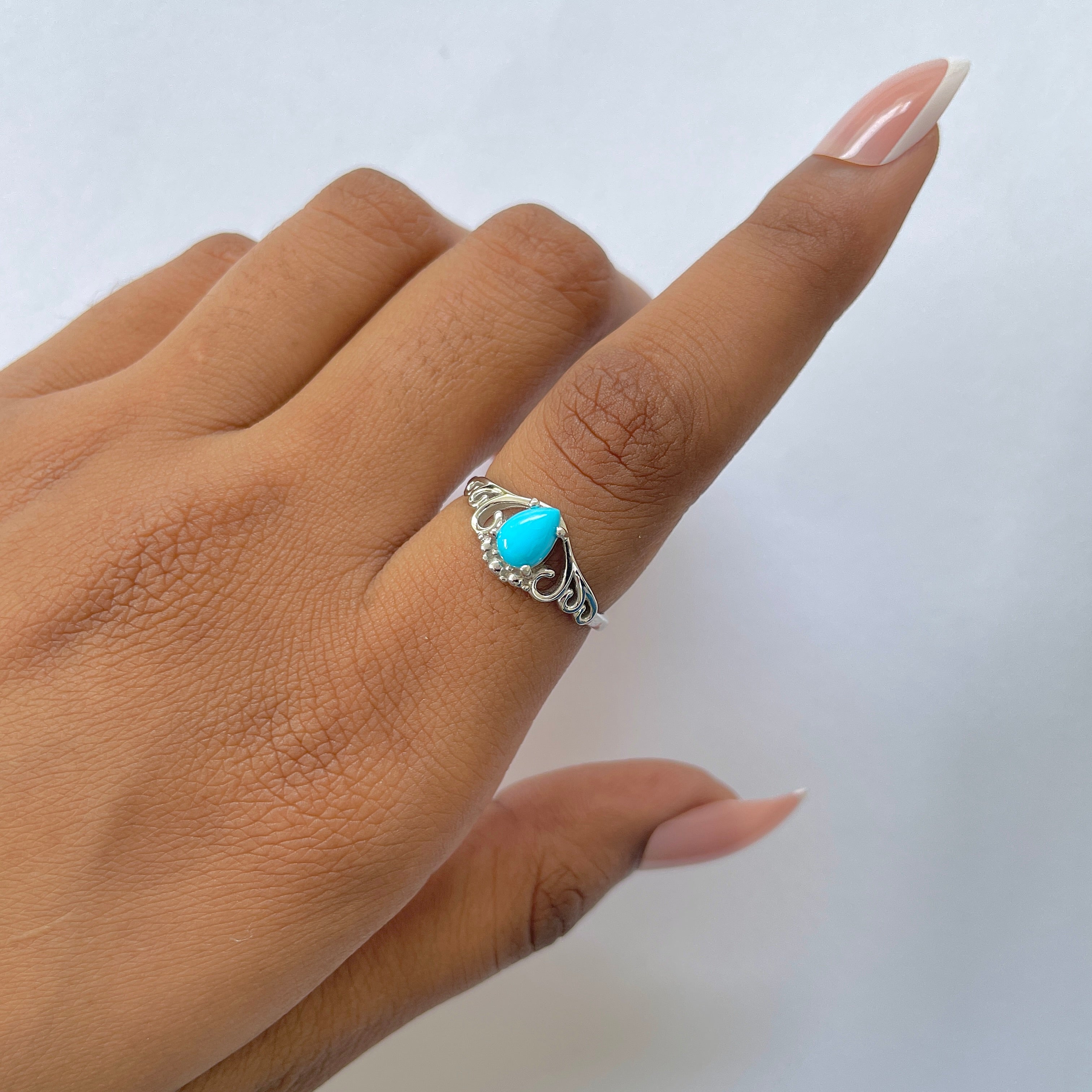 Turquoise Ring-(TRQ-RDR-1409.)