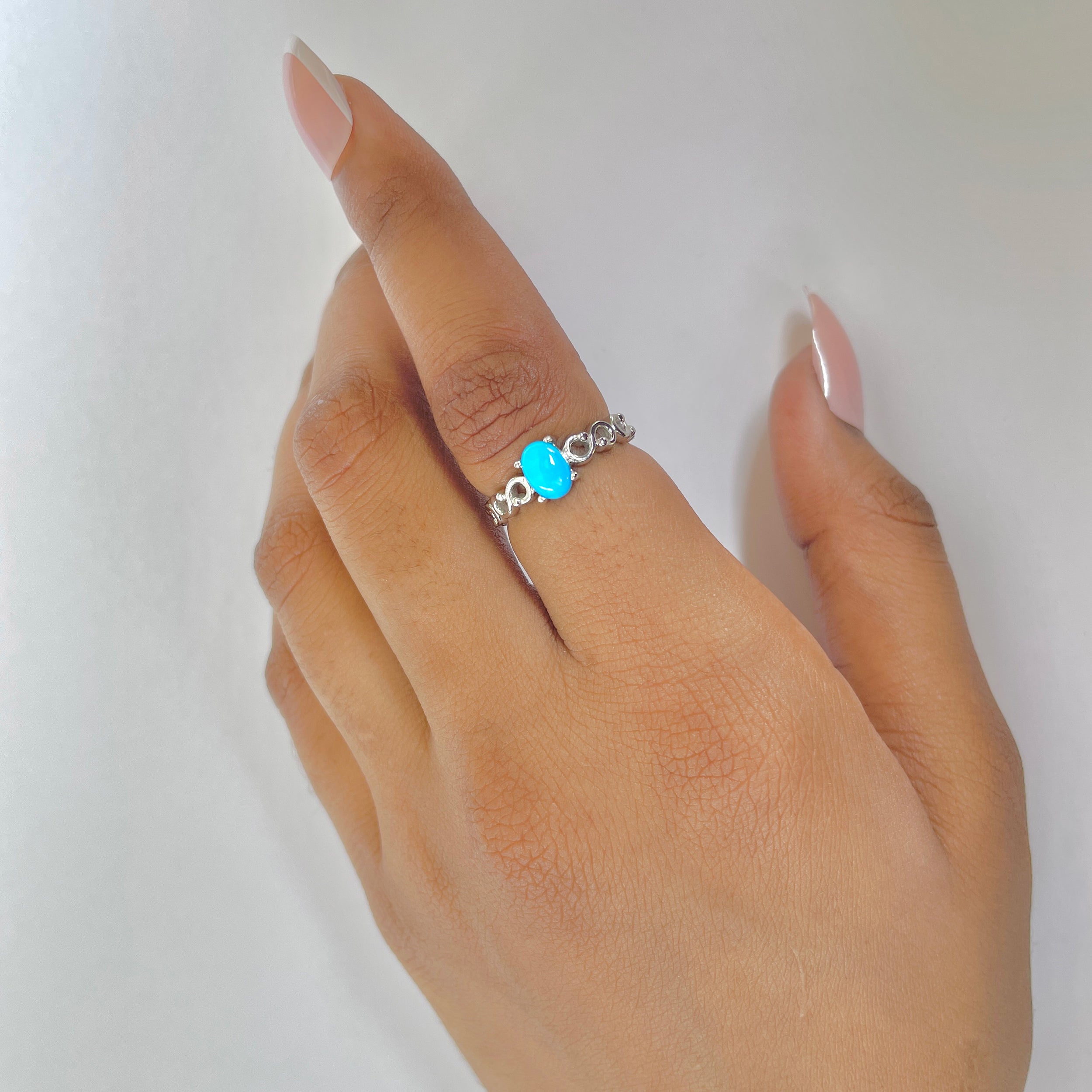 Turquoise Ring-(TRQ-RDR-1465.)