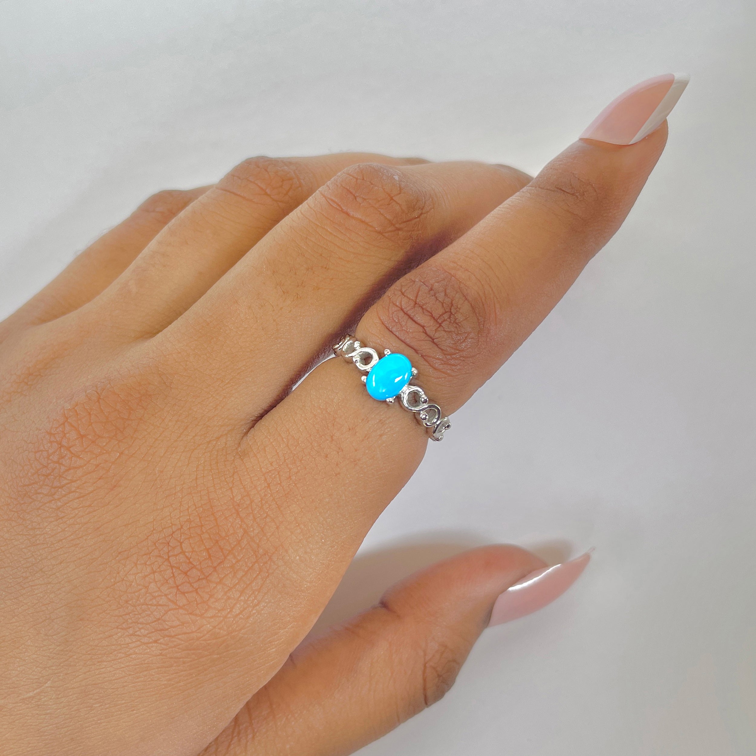 Turquoise Ring-(TRQ-RDR-1465.)