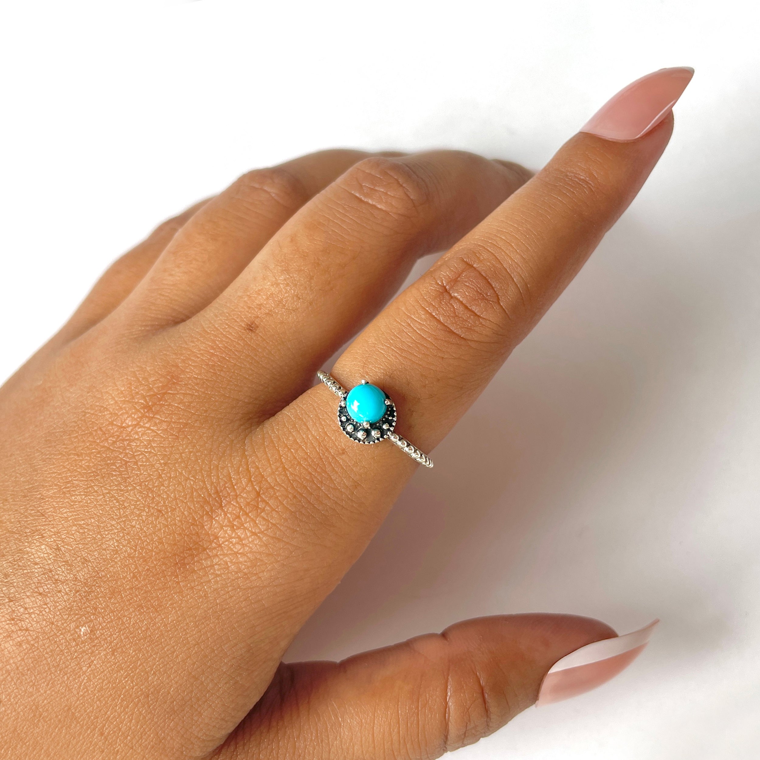 Turquoise Ring-(TRQ-RDR-1511.)