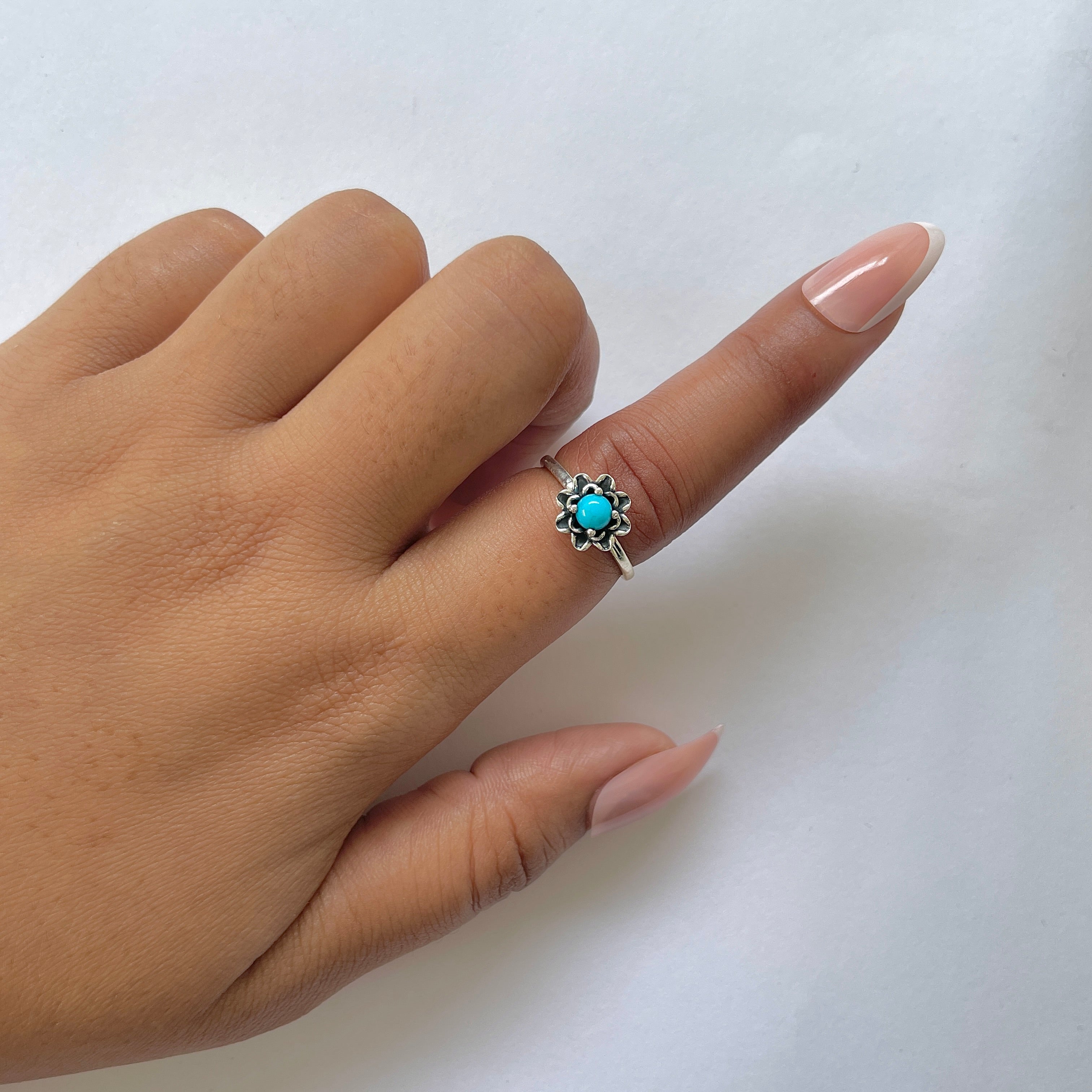 Turquoise Ring-(TRQ-RDR-1515.)