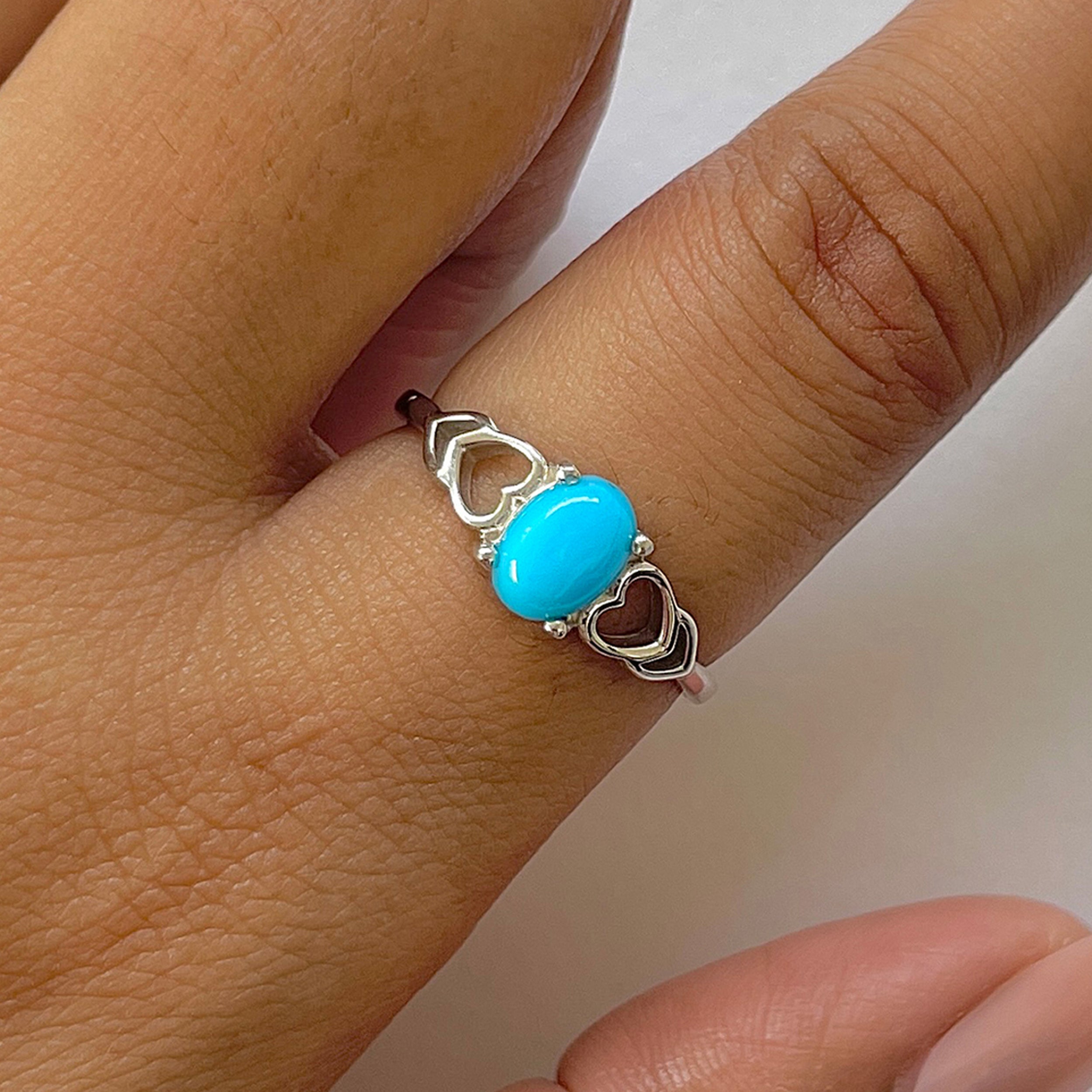 Turquoise Ring-(TRQ-RDR-1528.)