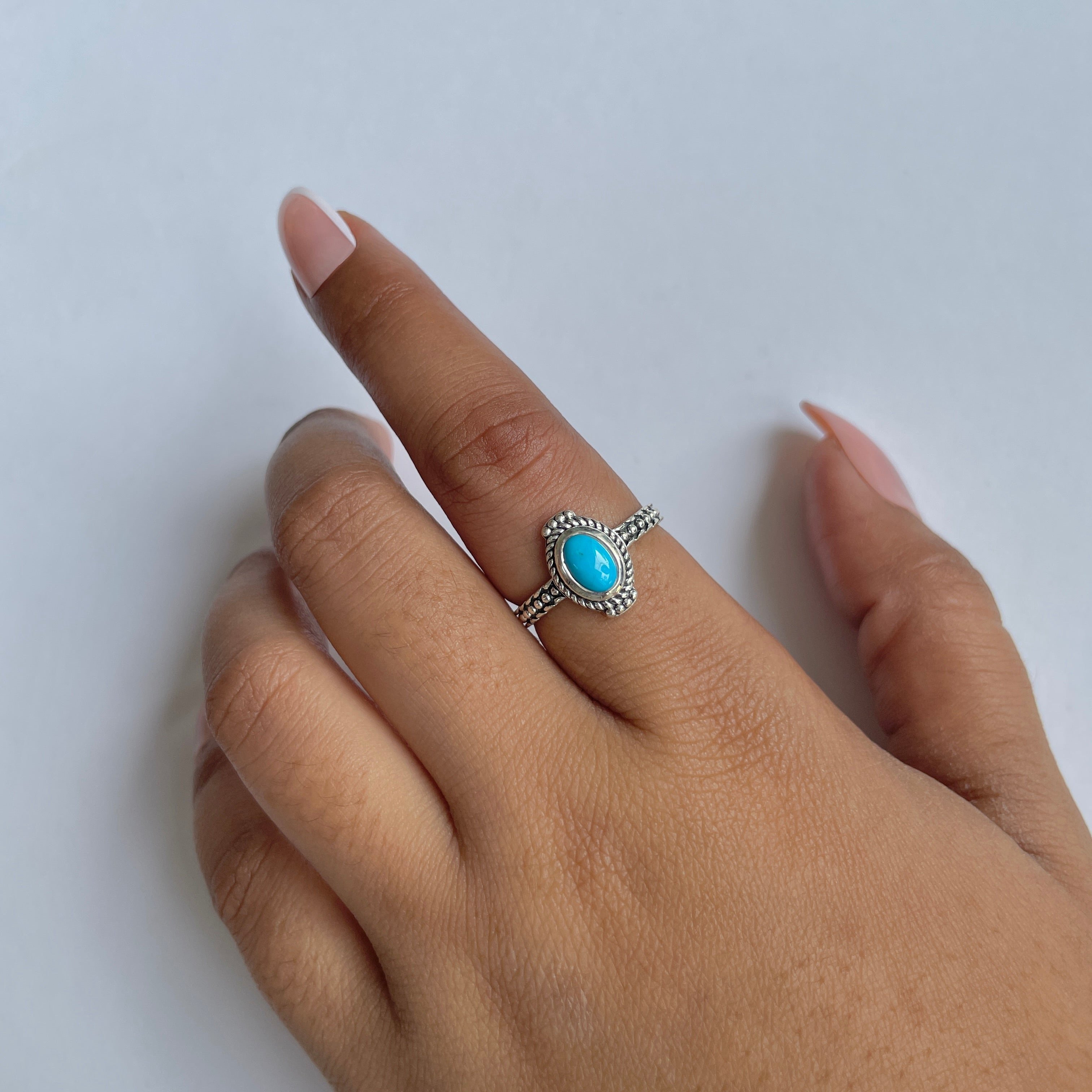 Turquoise Ring-(TRQ-RDR-865.)