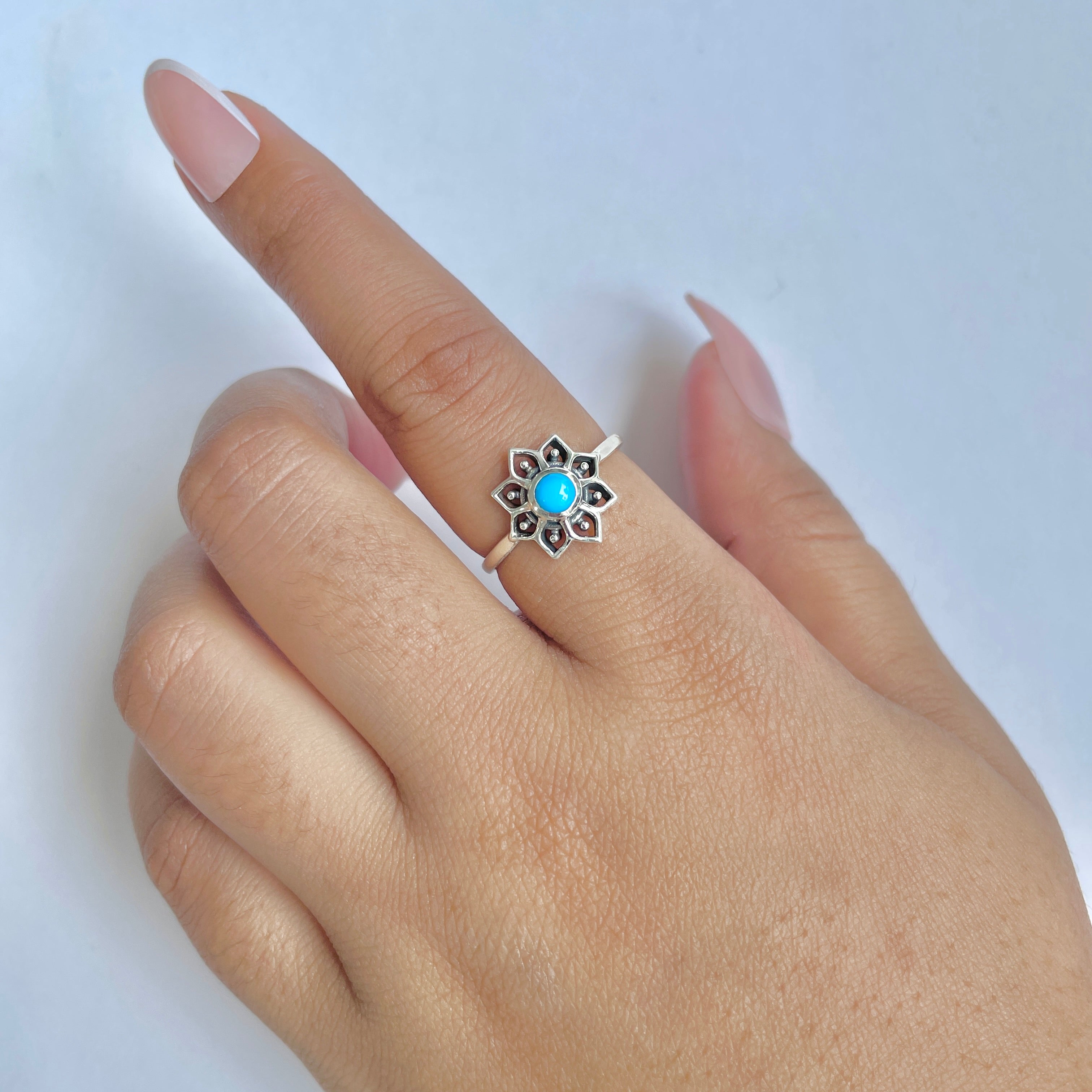 Turquoise Ring-(TRQ-RDR-979.)