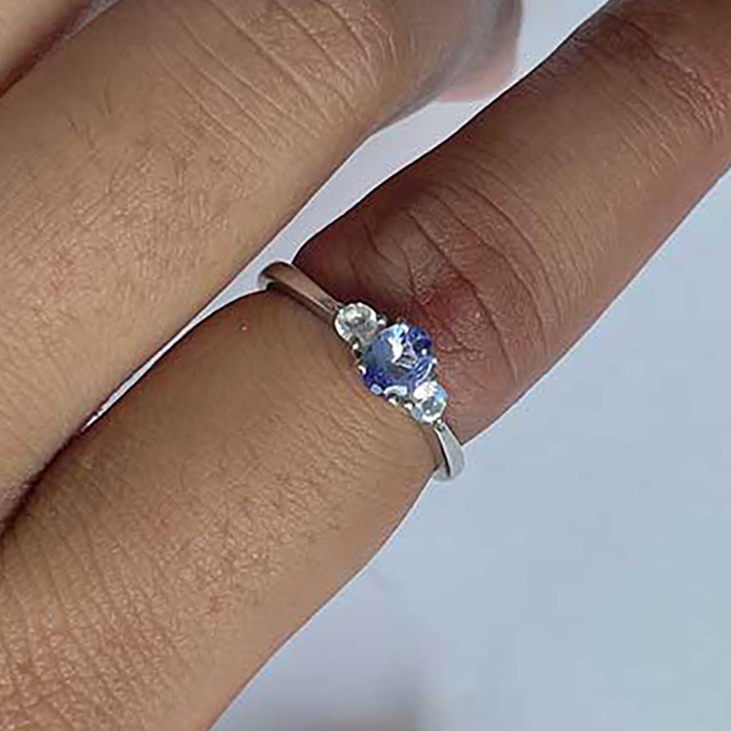 Tanzanite Ring-(TZN-RDR-2542.)
