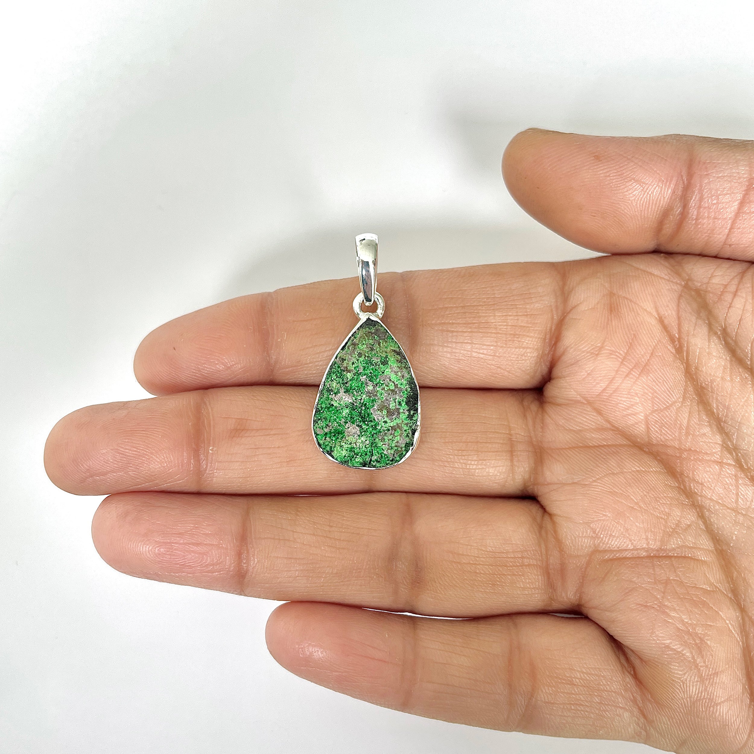 Uvarovite Pendant-(UVR-1-24)