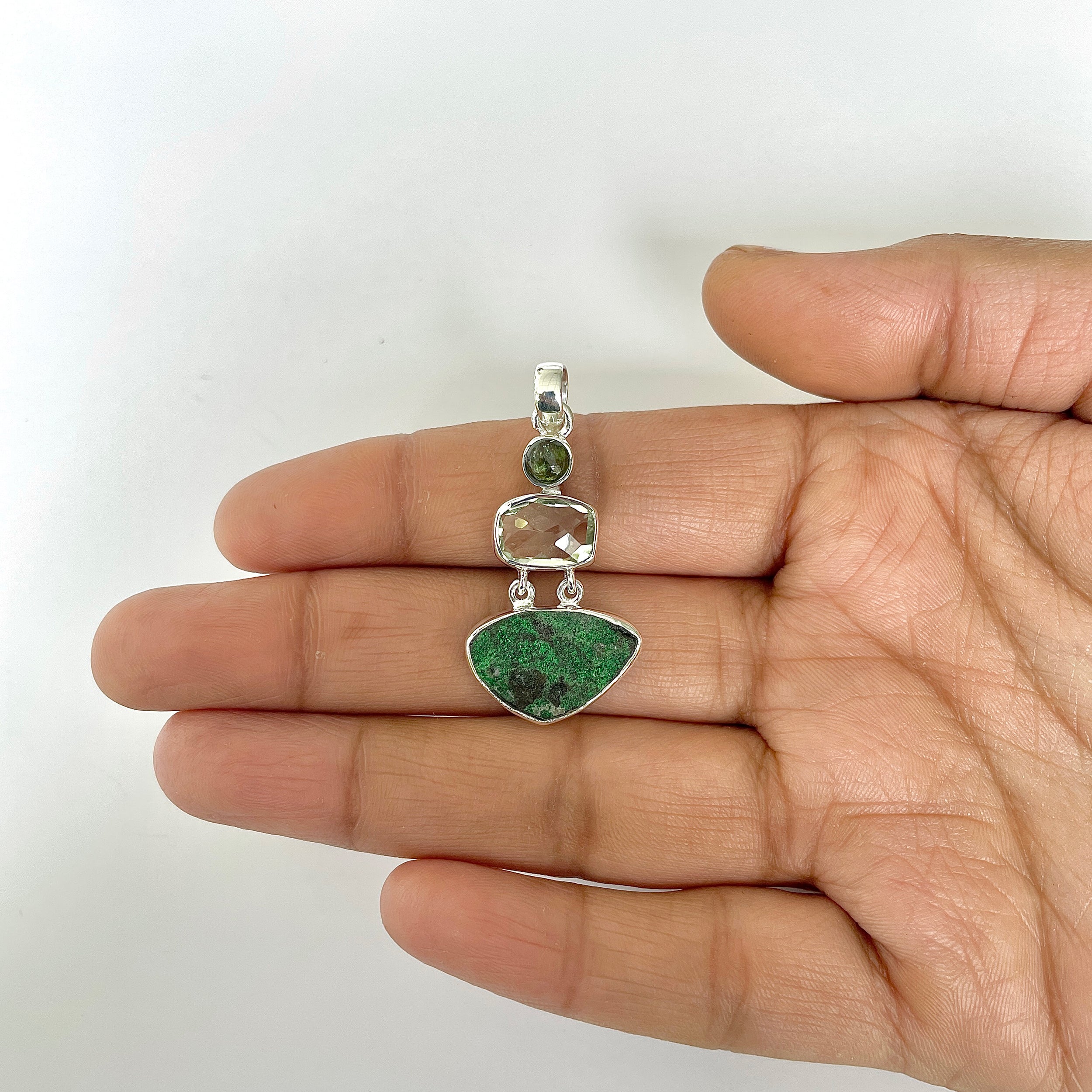 Uvarovite Pendant-(UVR-1-90)