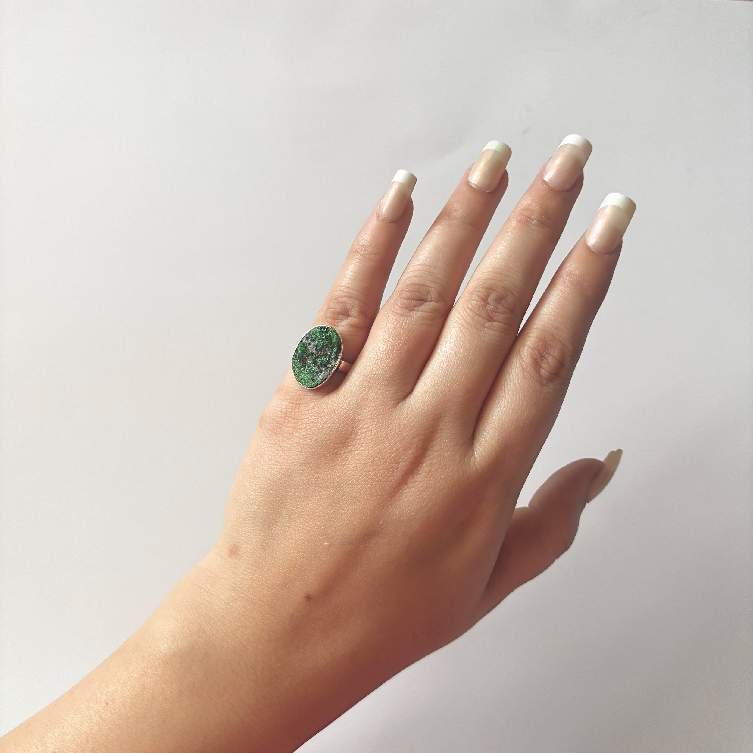 Uvarovite Ring-(UVR-2-125)