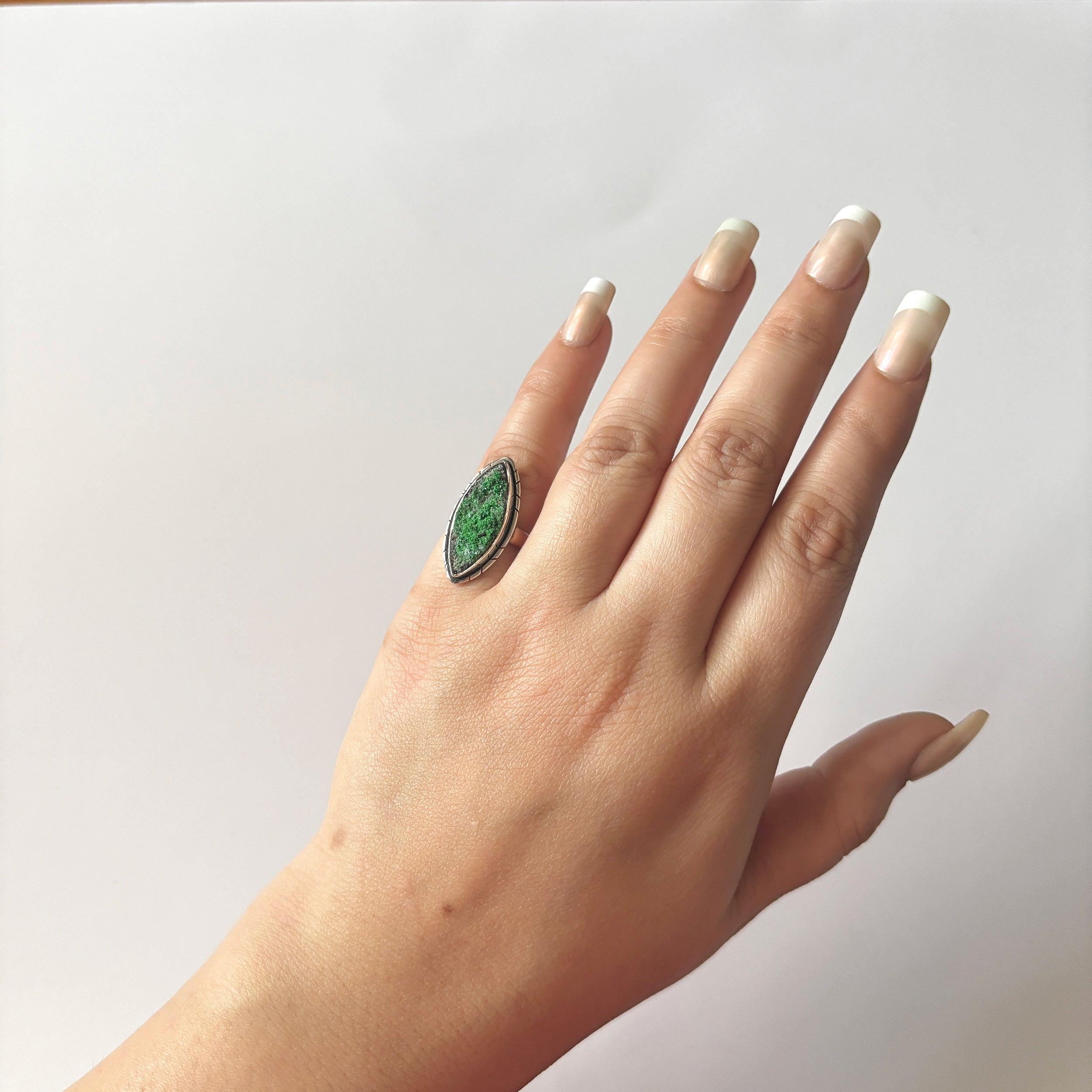 Uvarovite Ring-(UVR-2-178)