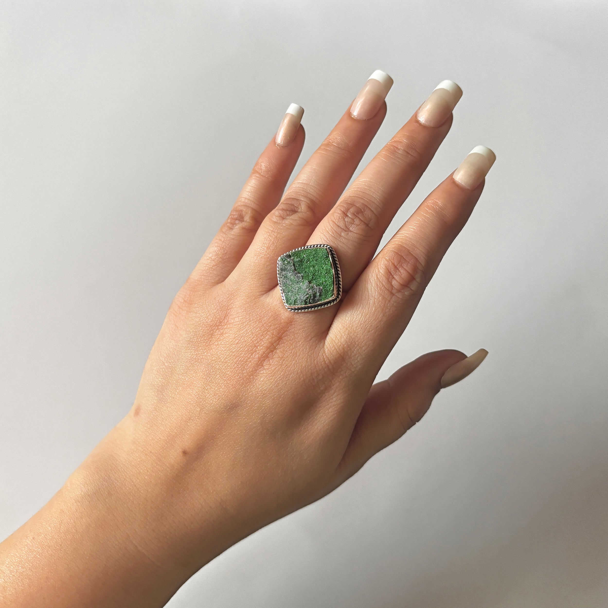 Uvarovite Ring-(UVR-2-22)