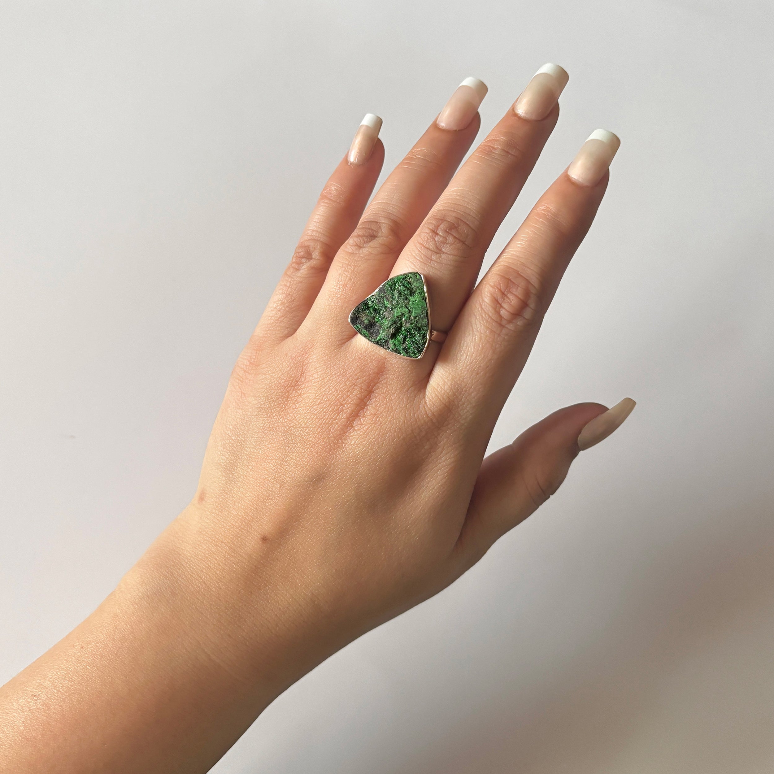 Uvarovite Ring-(UVR-2-6)