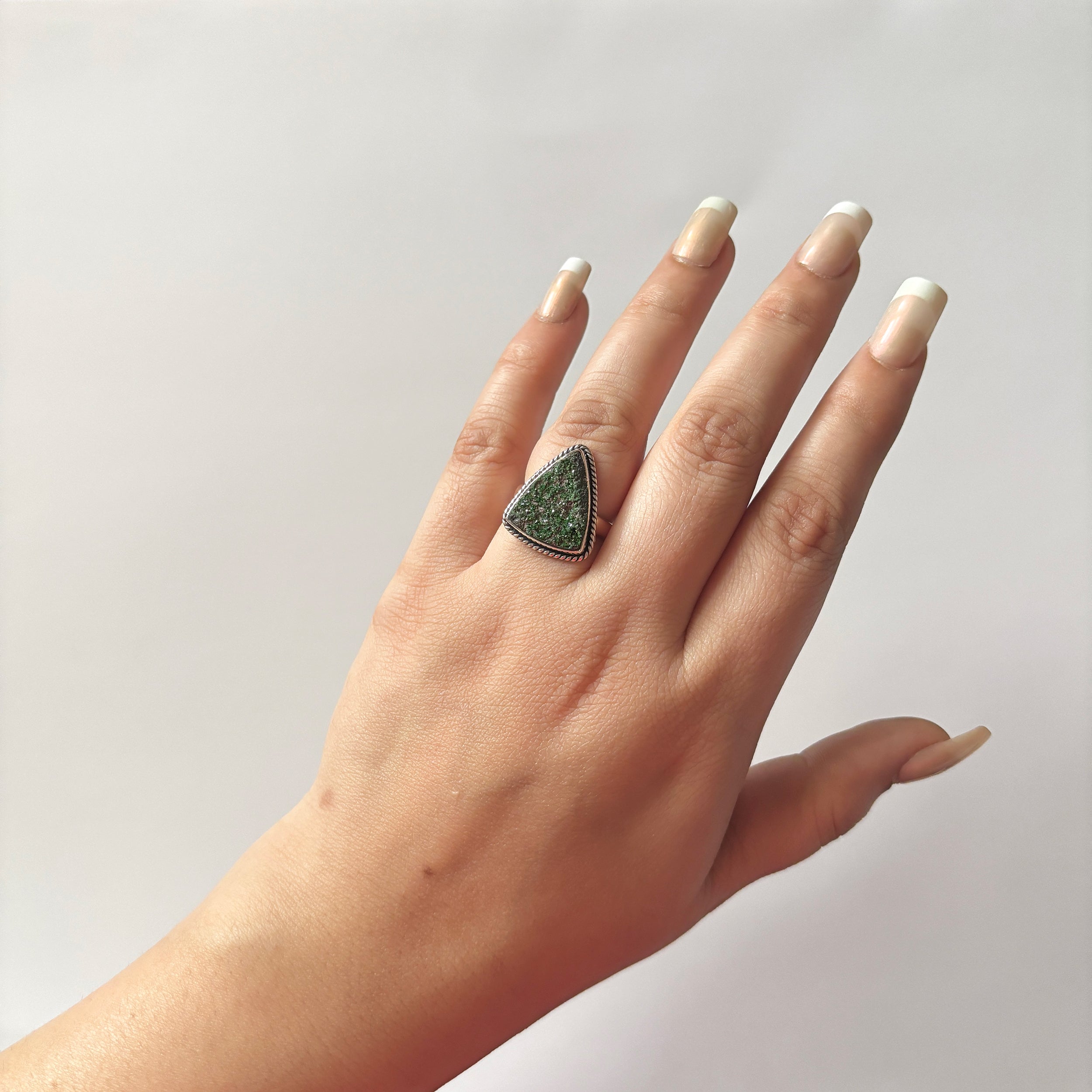 Uvarovite Ring-(UVR-2-73)