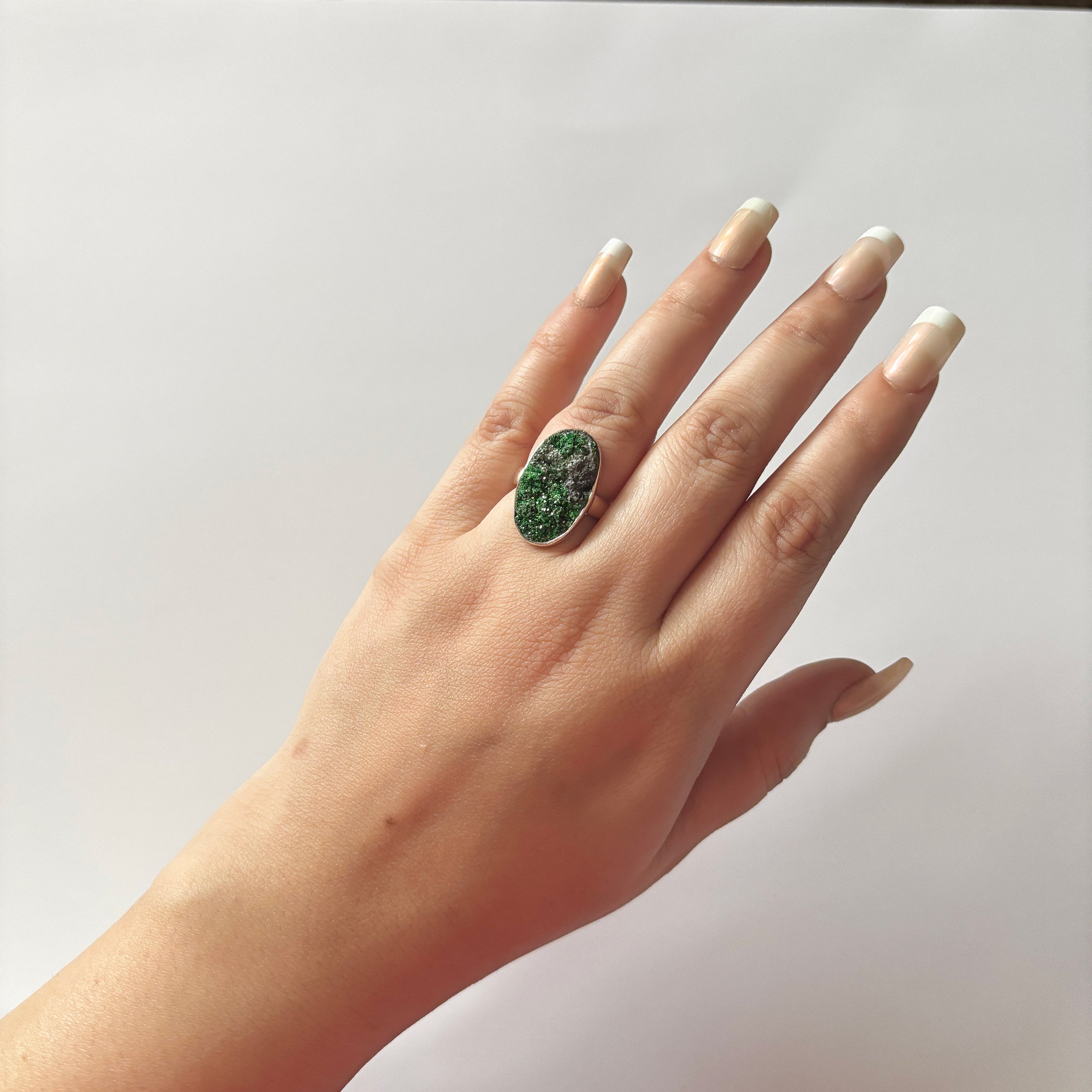 Uvarovite Ring-(UVR-2-79)