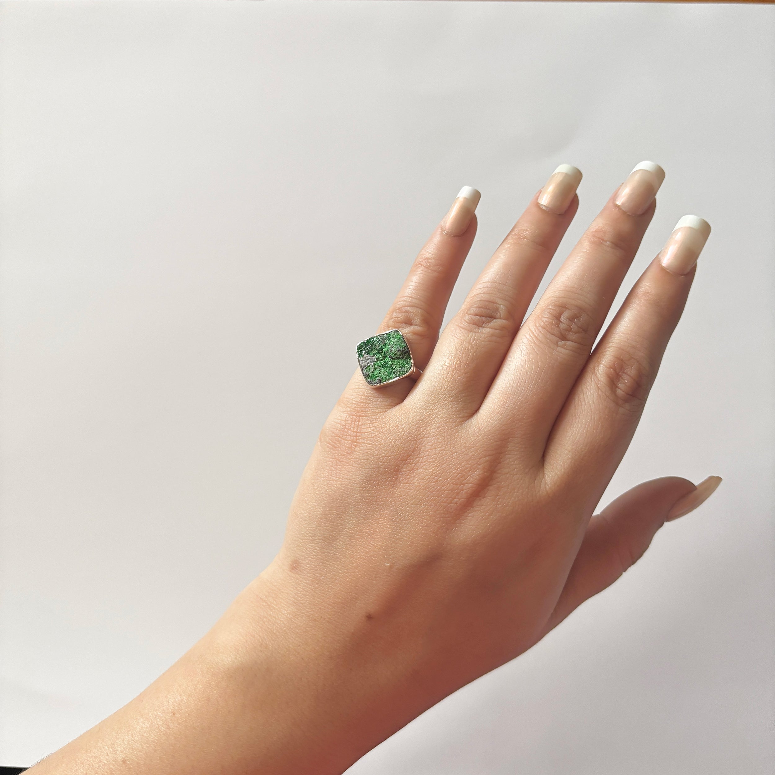 Uvarovite Ring-(UVR-2-90)