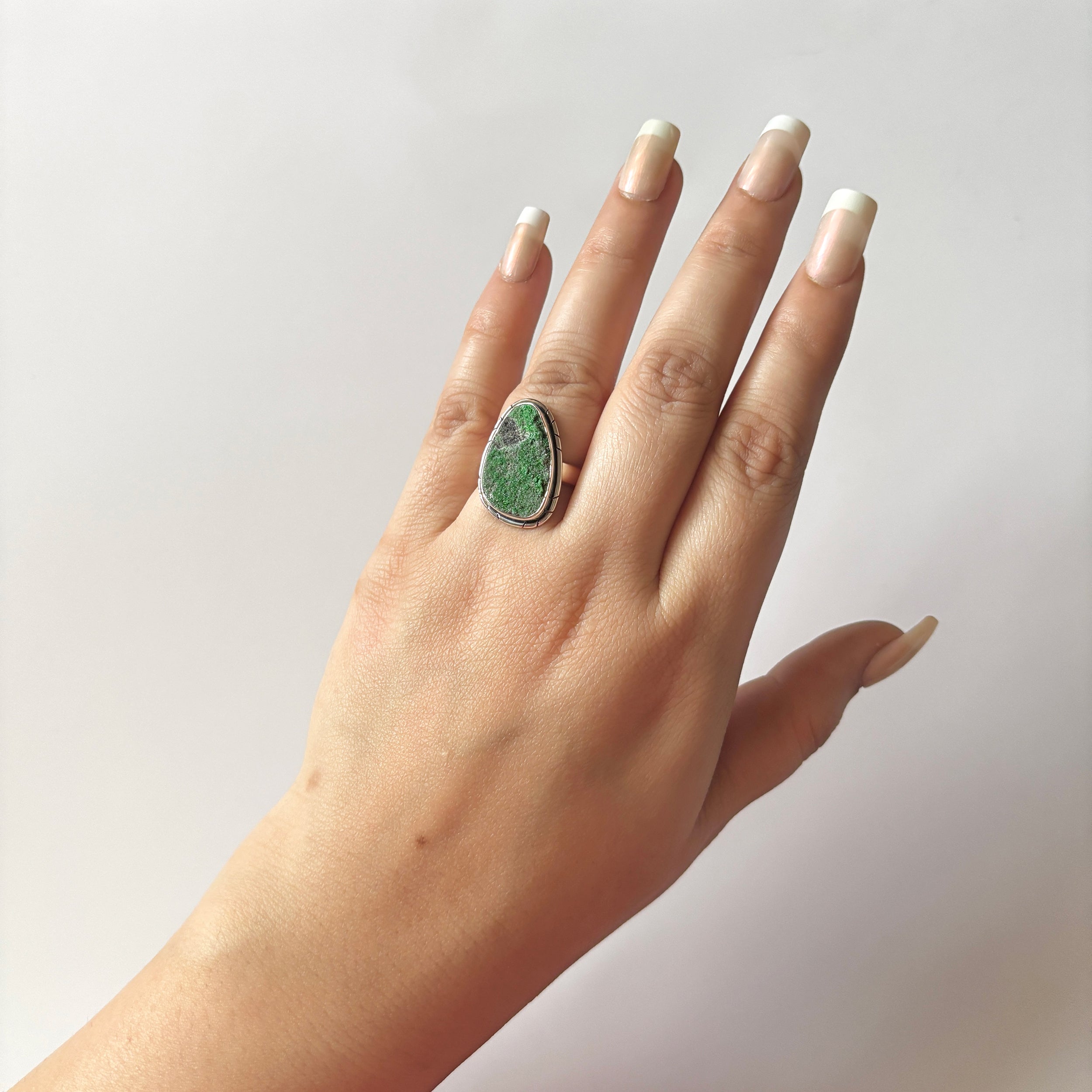 Uvarovite Ring-(UVR-2-97)