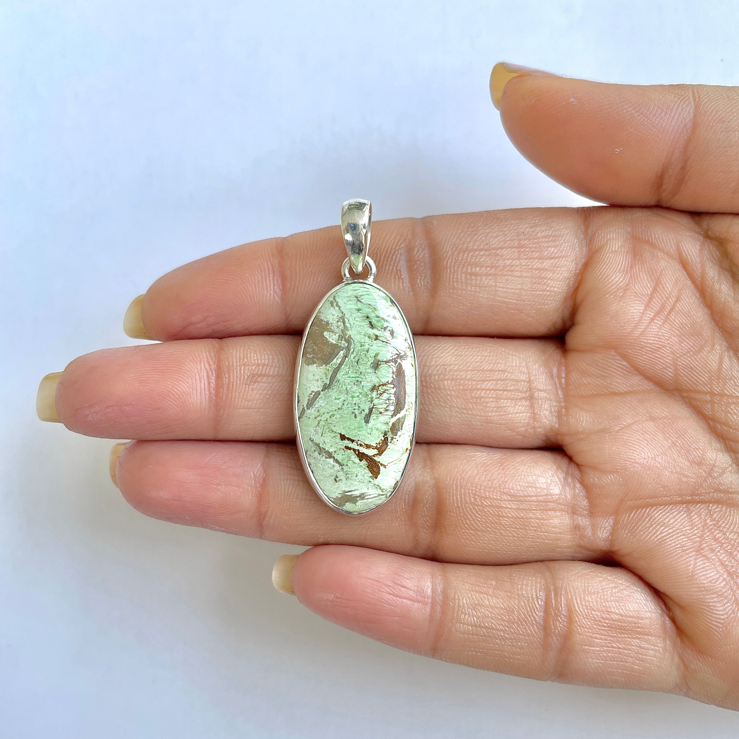 Variscite Pendant-(VRC-1-12)