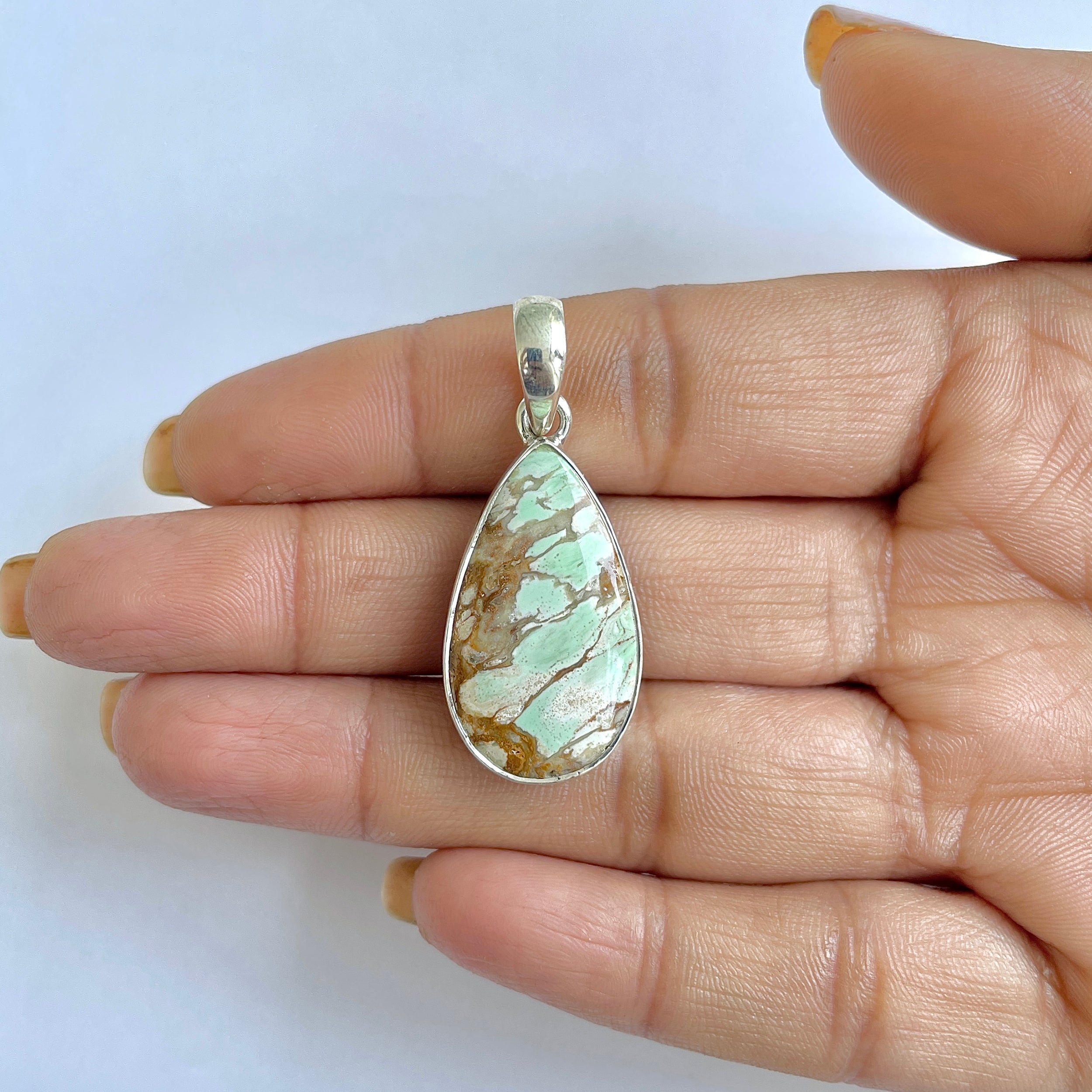 Variscite Pendant-(VRC-1-14)