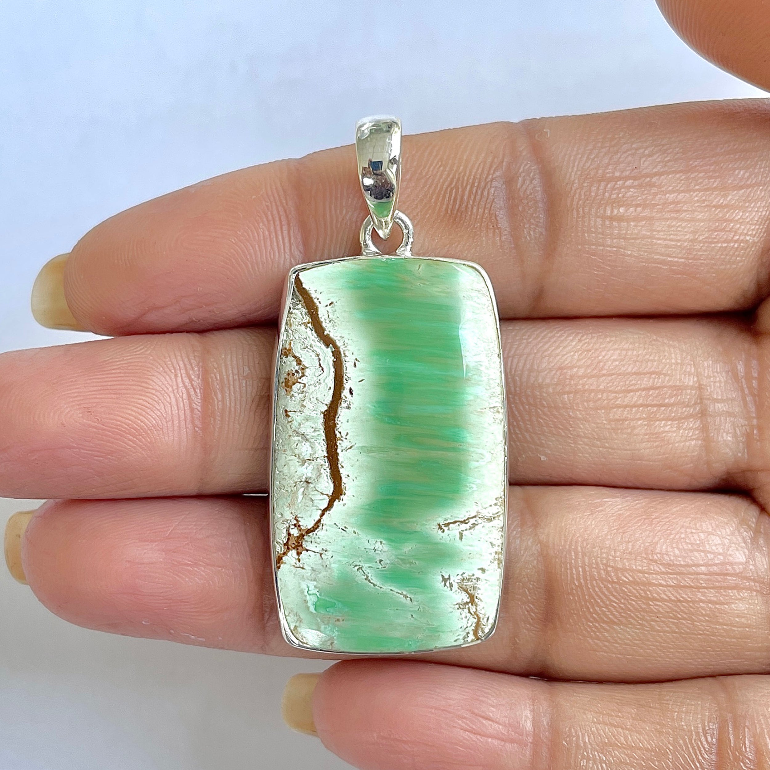Variscite Pendant-(VRC-1-16)
