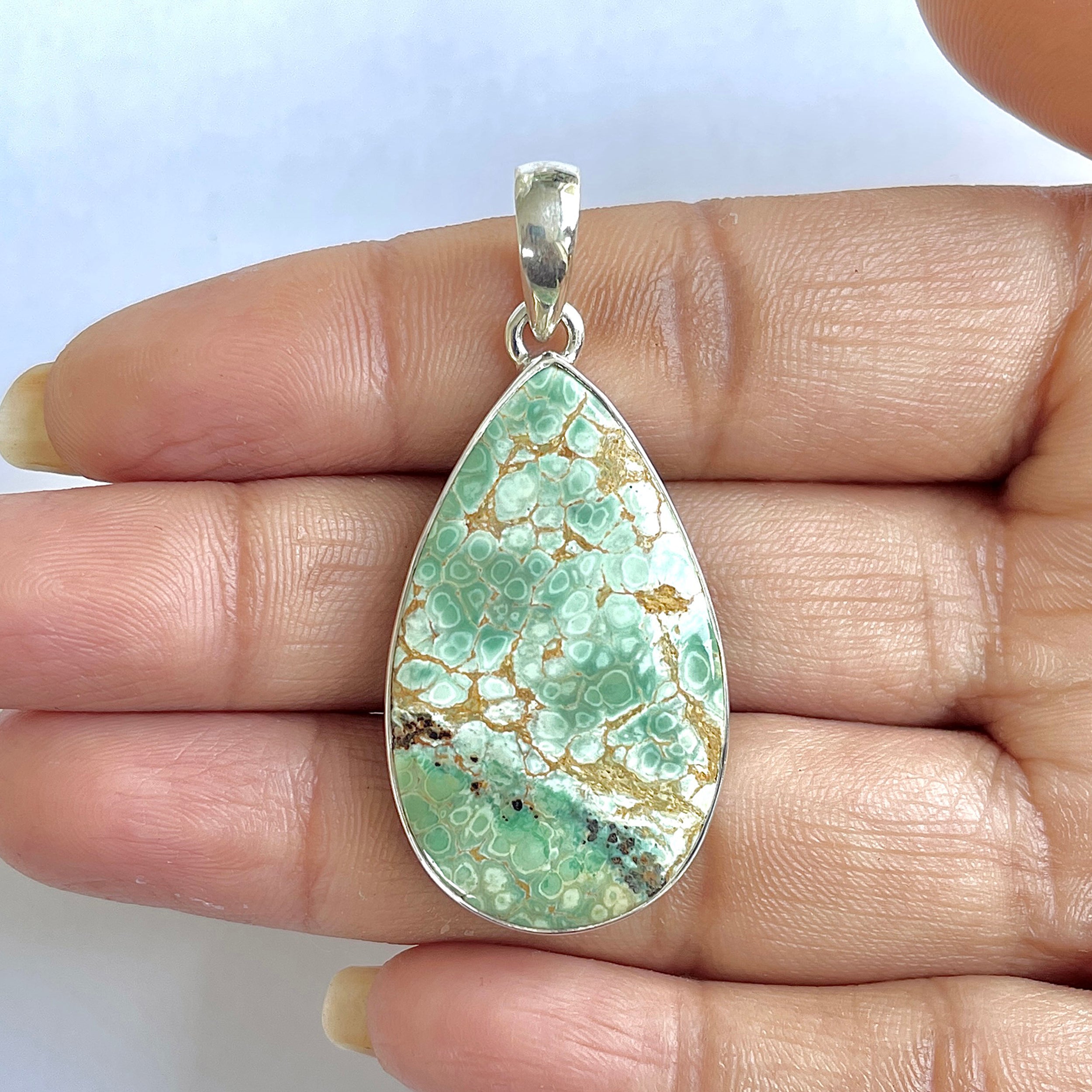 Variscite Pendant-(VRC-1-19)
