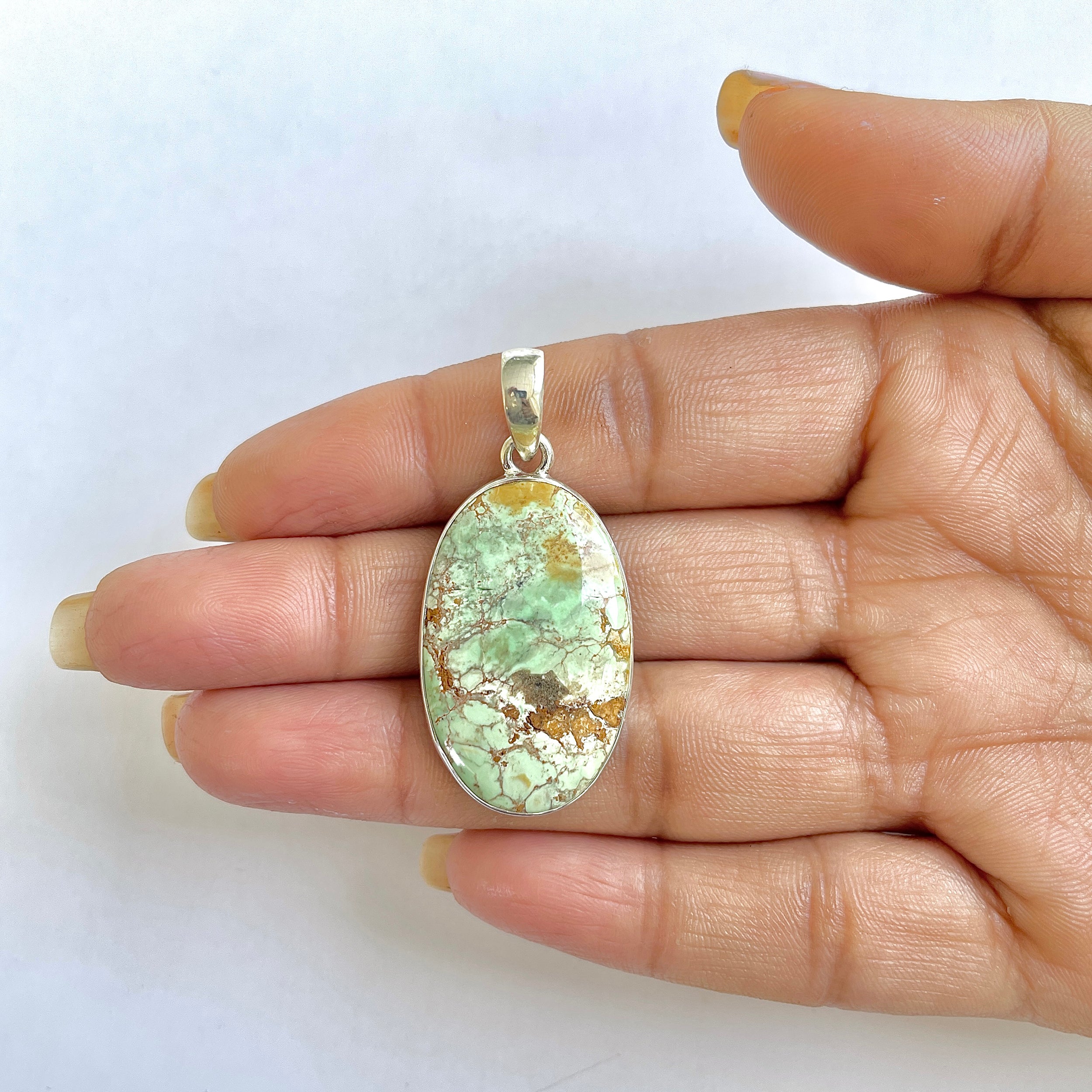 Variscite Pendant-(VRC-1-22)