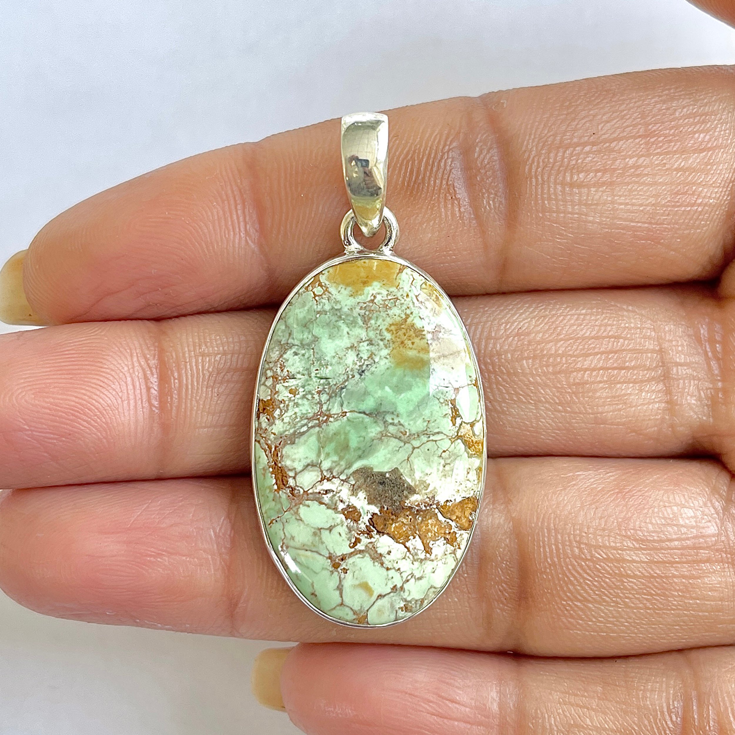 Variscite Pendant-(VRC-1-22)