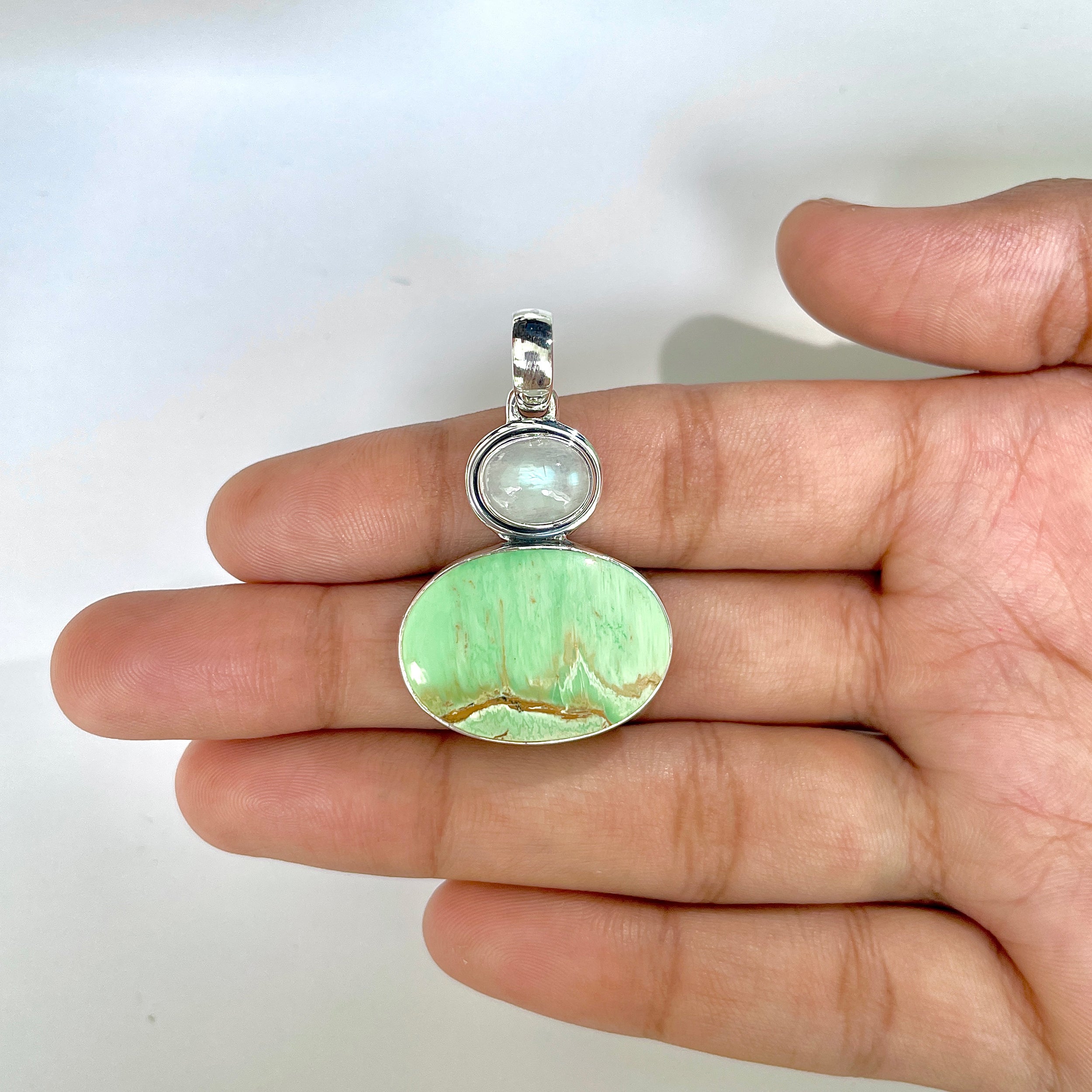 Variscite Pendant-(VRC-1-26)