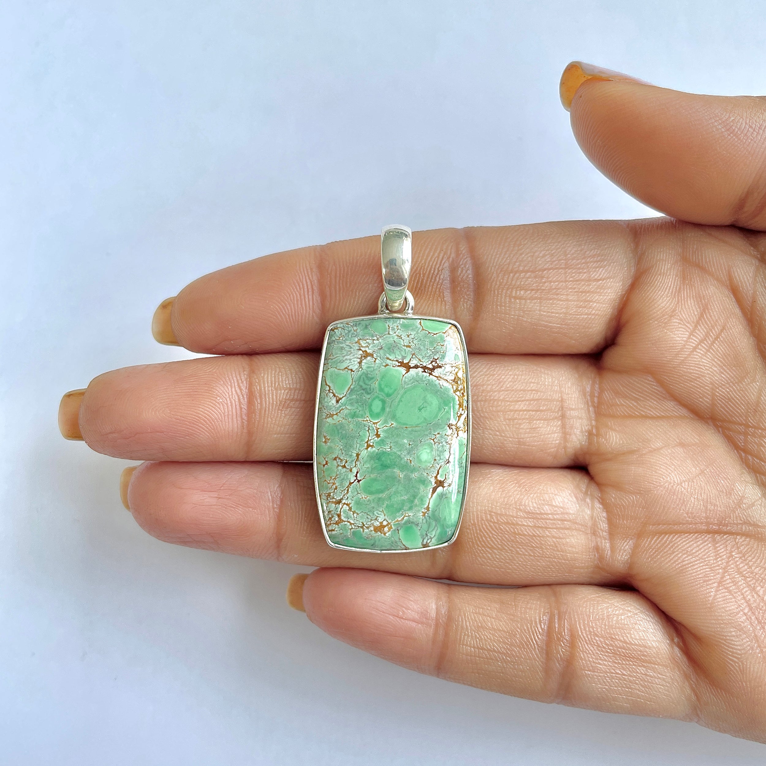 Variscite Pendant-(VRC-1-28)