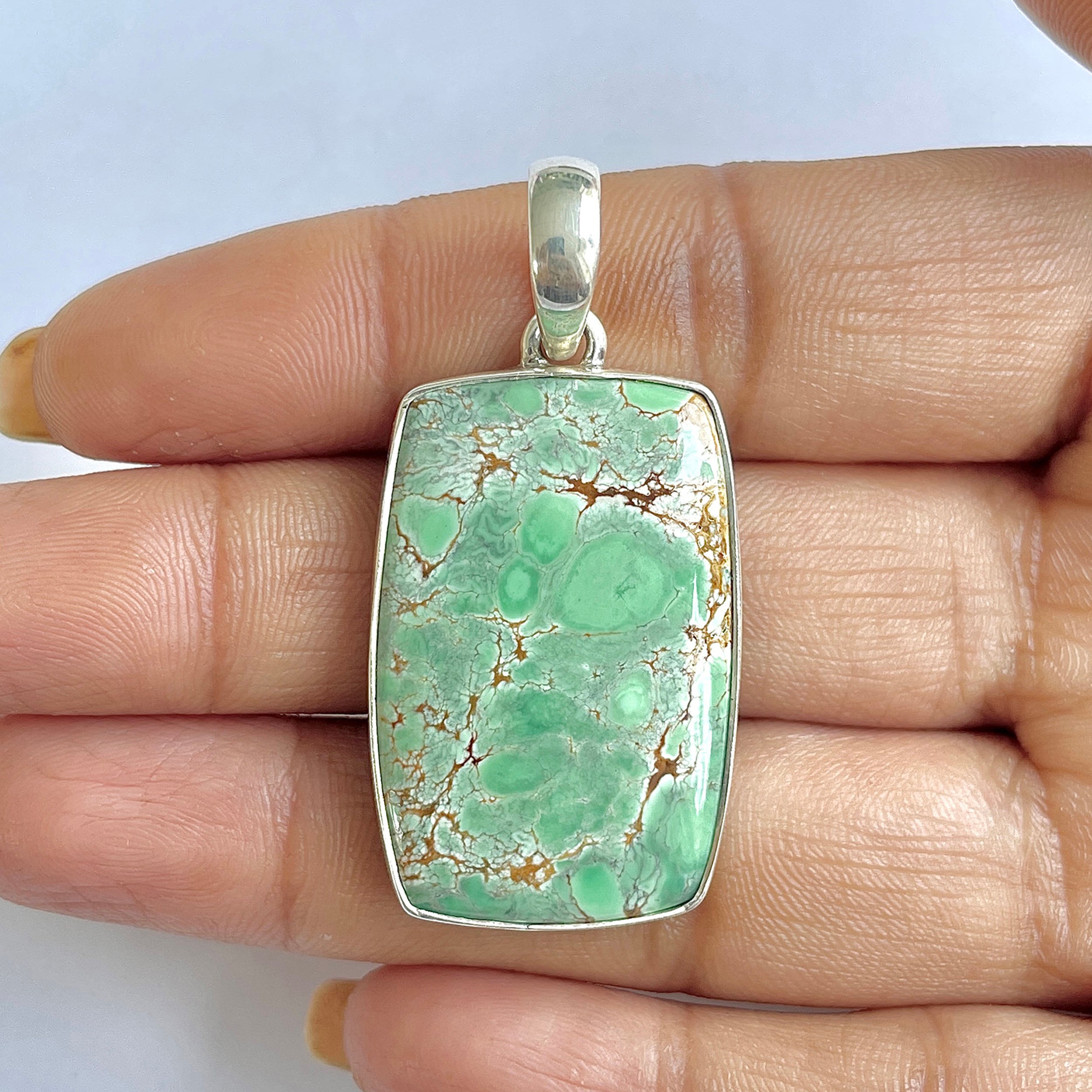Variscite Pendant-(VRC-1-28)